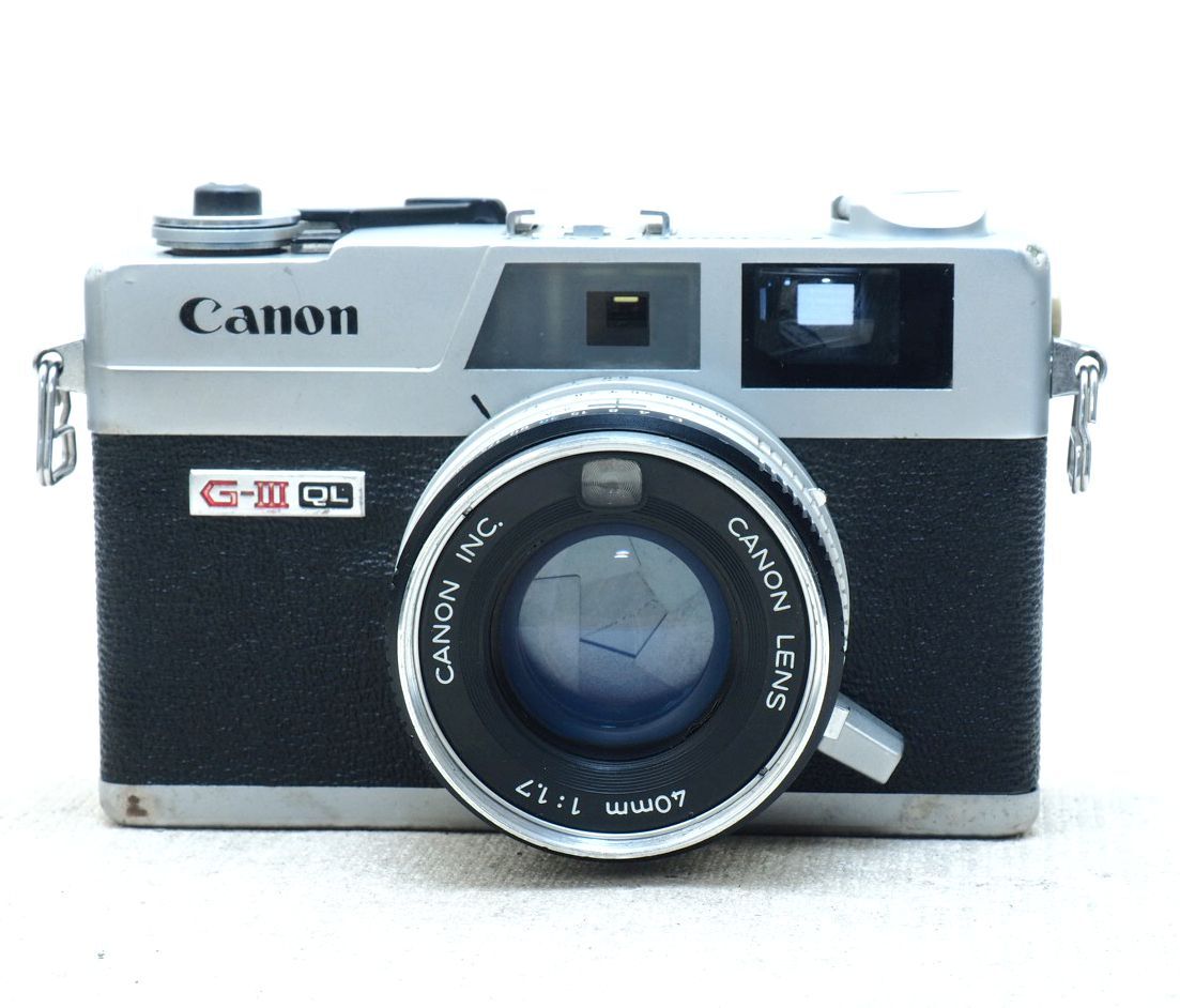 CANONET QL17 G‐Ⅲ　光学OK 難あり品　モルト交換済み