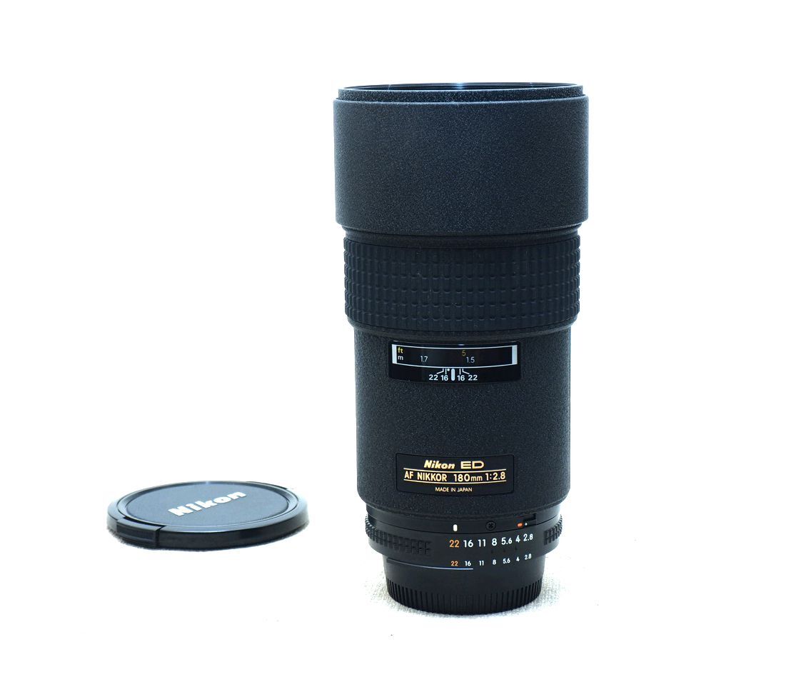 NIKON AF180㎜F2.8　単焦点レンズ　完動美品