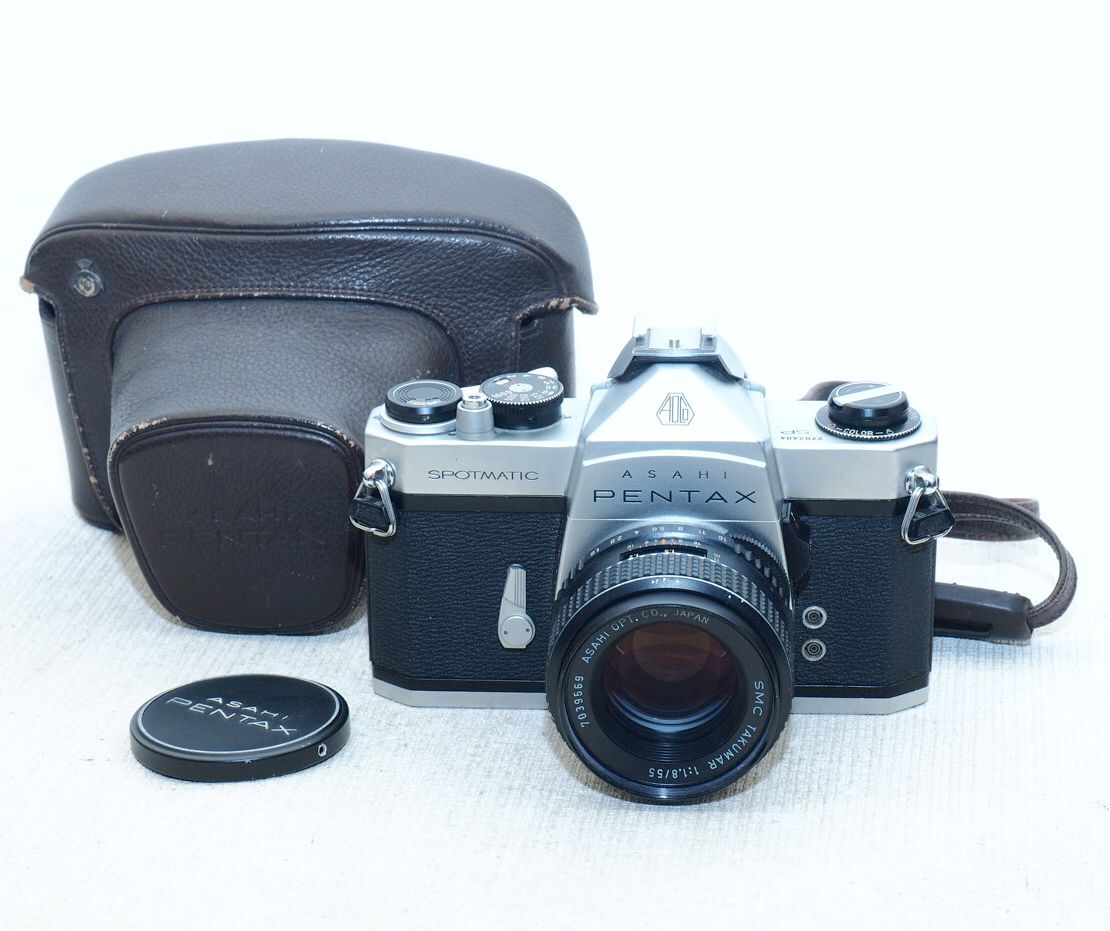 PNTAX SP シルバー　SMCT 55/1.8レンズ付き　外観綺麗　動作OK