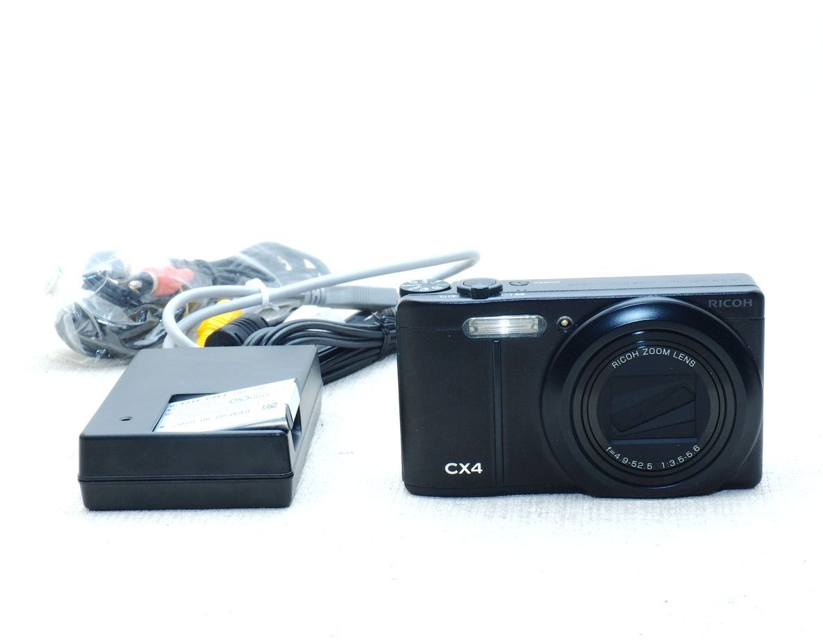 RICOH CX4 ブラック　動作品　難あり
