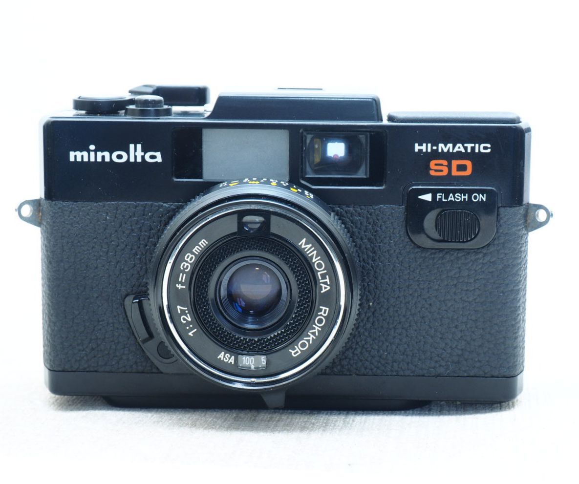 MINOLTA HI-MATIC SD (38/2.7) 動作品　レンズOK
