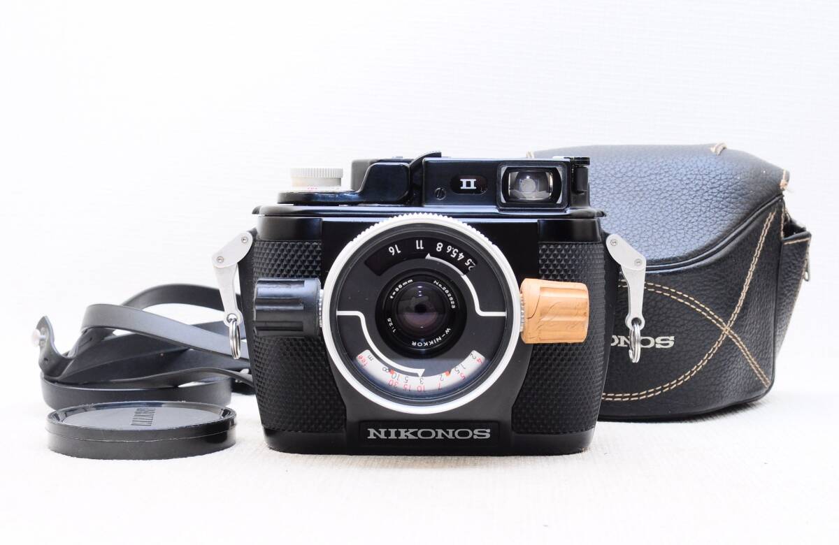 NIKONOS Ⅱ　35/2.5付　水中カメラ　動作OK 