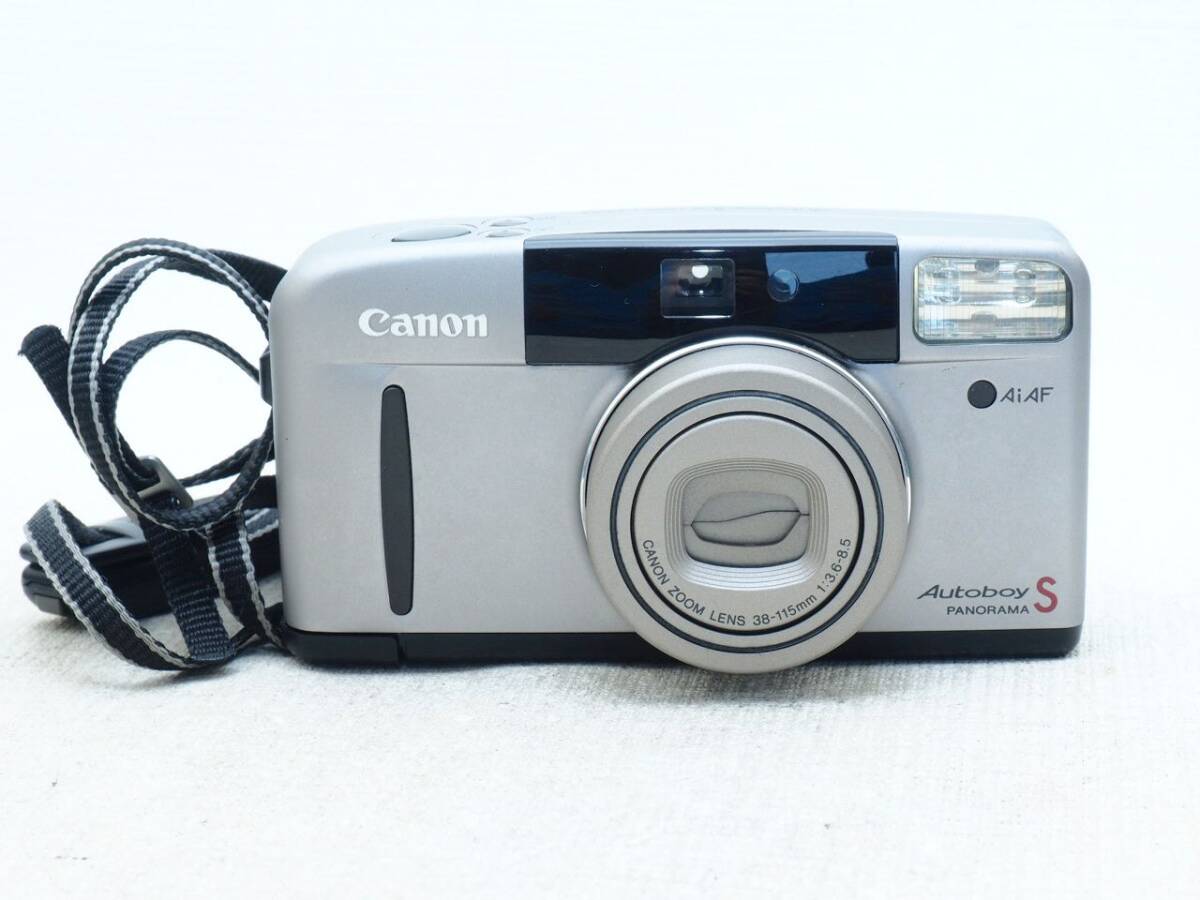 CANON AUTOBOY S シルバー(38-115)　ズーム難あり、レンズ綺麗