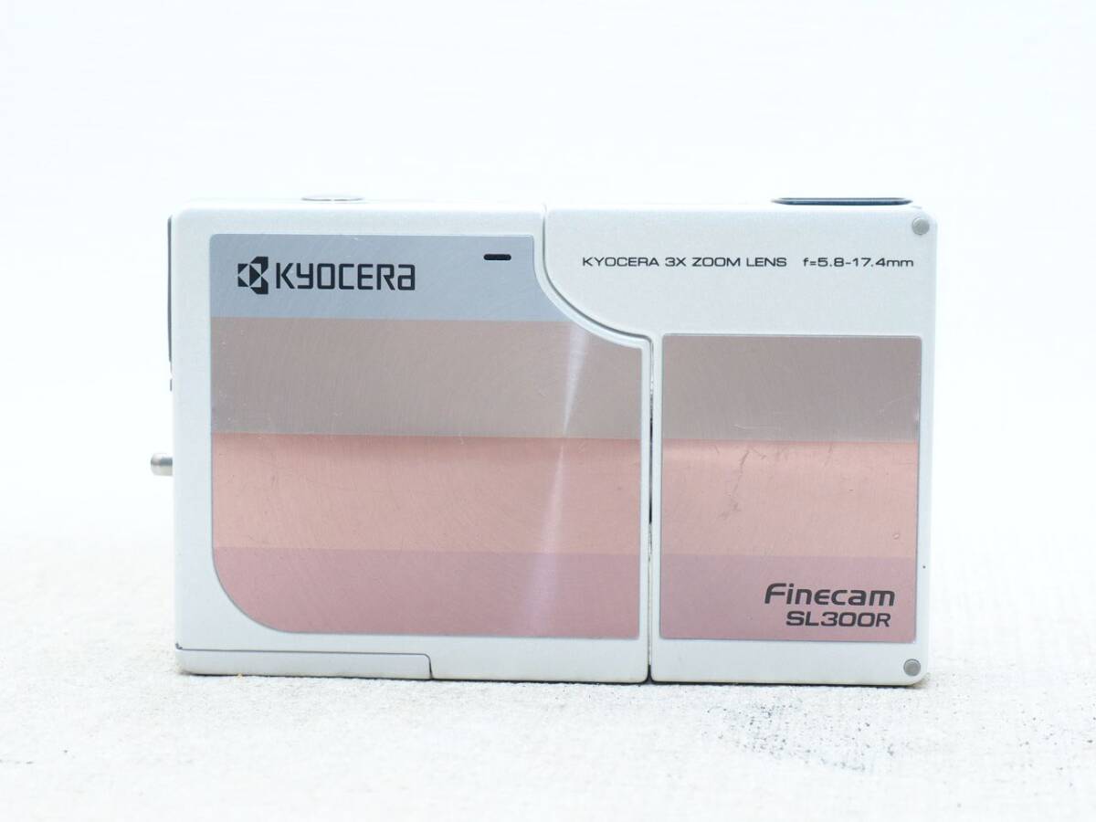 KYOCERA　 Finecam SL300R　通電OK 現状