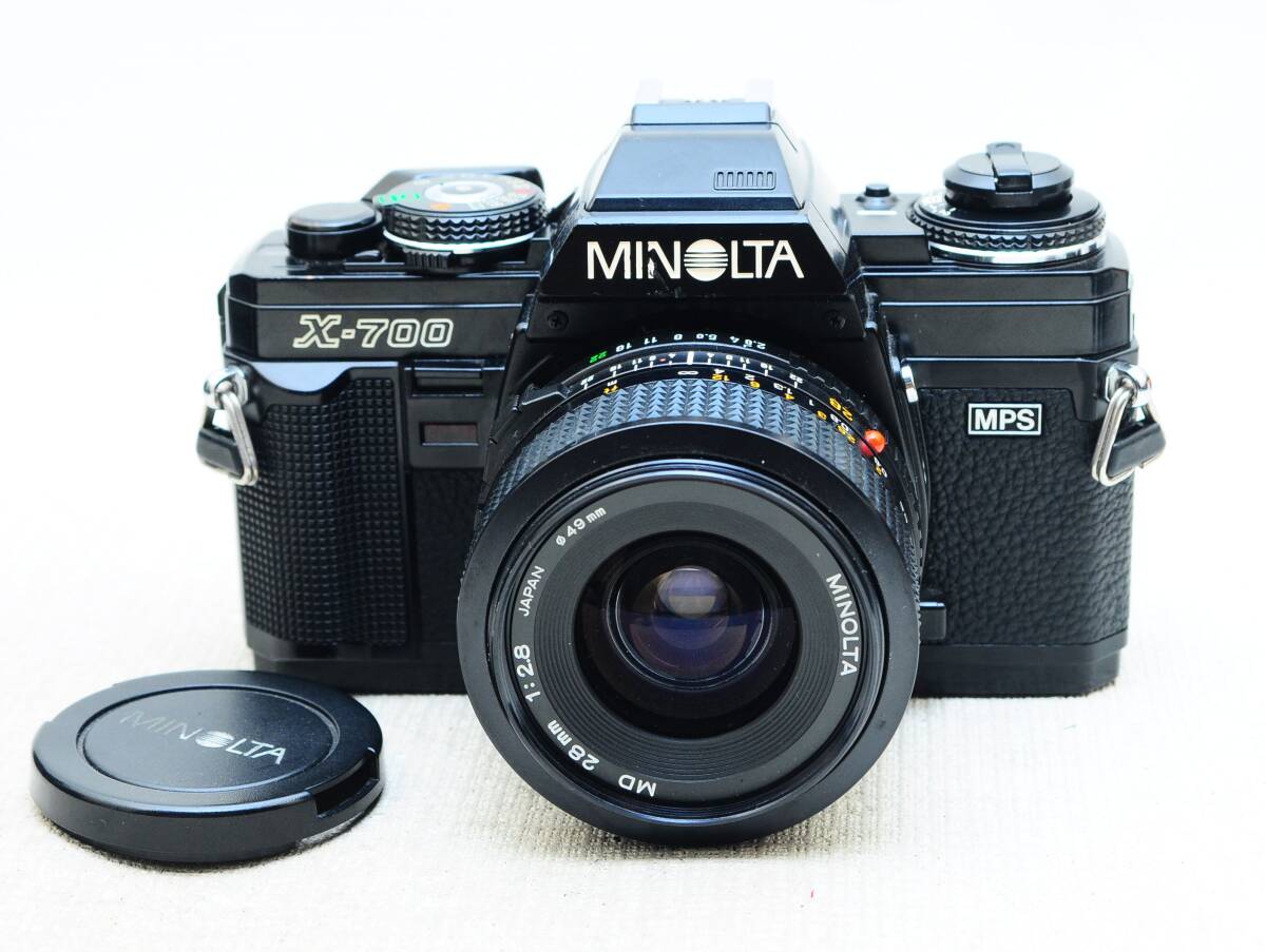 MINOLTA New X-700 　NMD28/2.8レンズ付　　動作OK