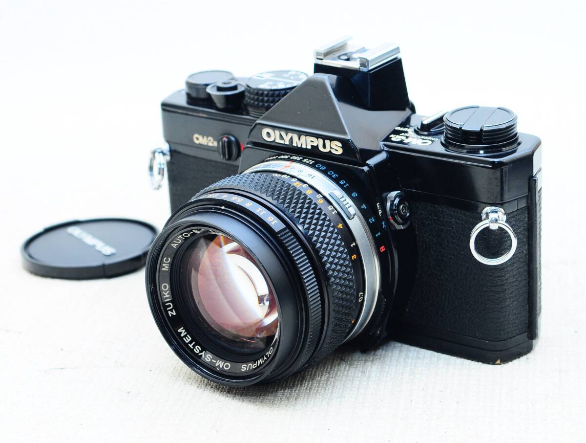 OLYMPUS OM-2N ブラック　OM50mmF1.4レンズセット　完動品