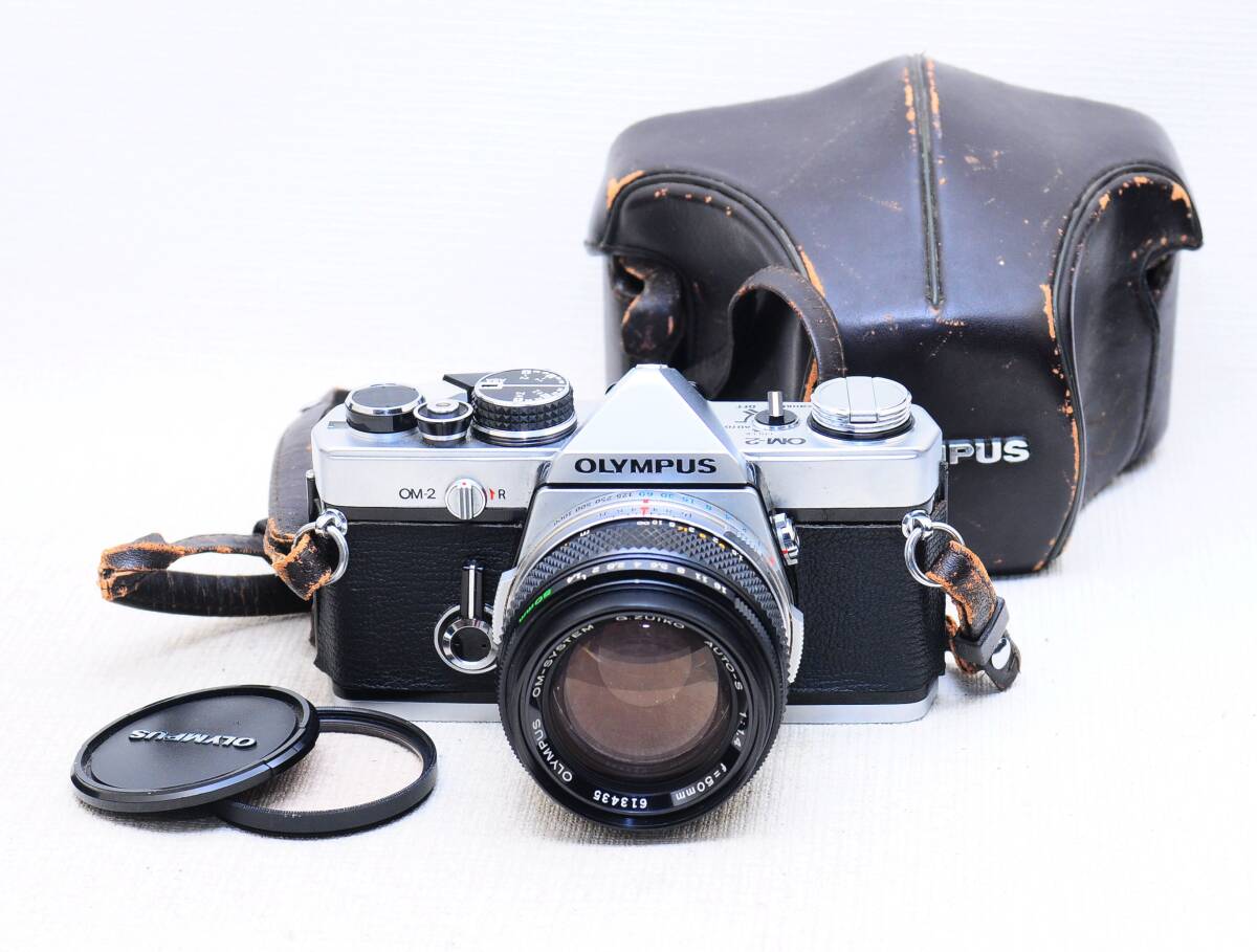 OLYMPUS OM-2 シルバー　OM50/1.4レンズ付　動作OK