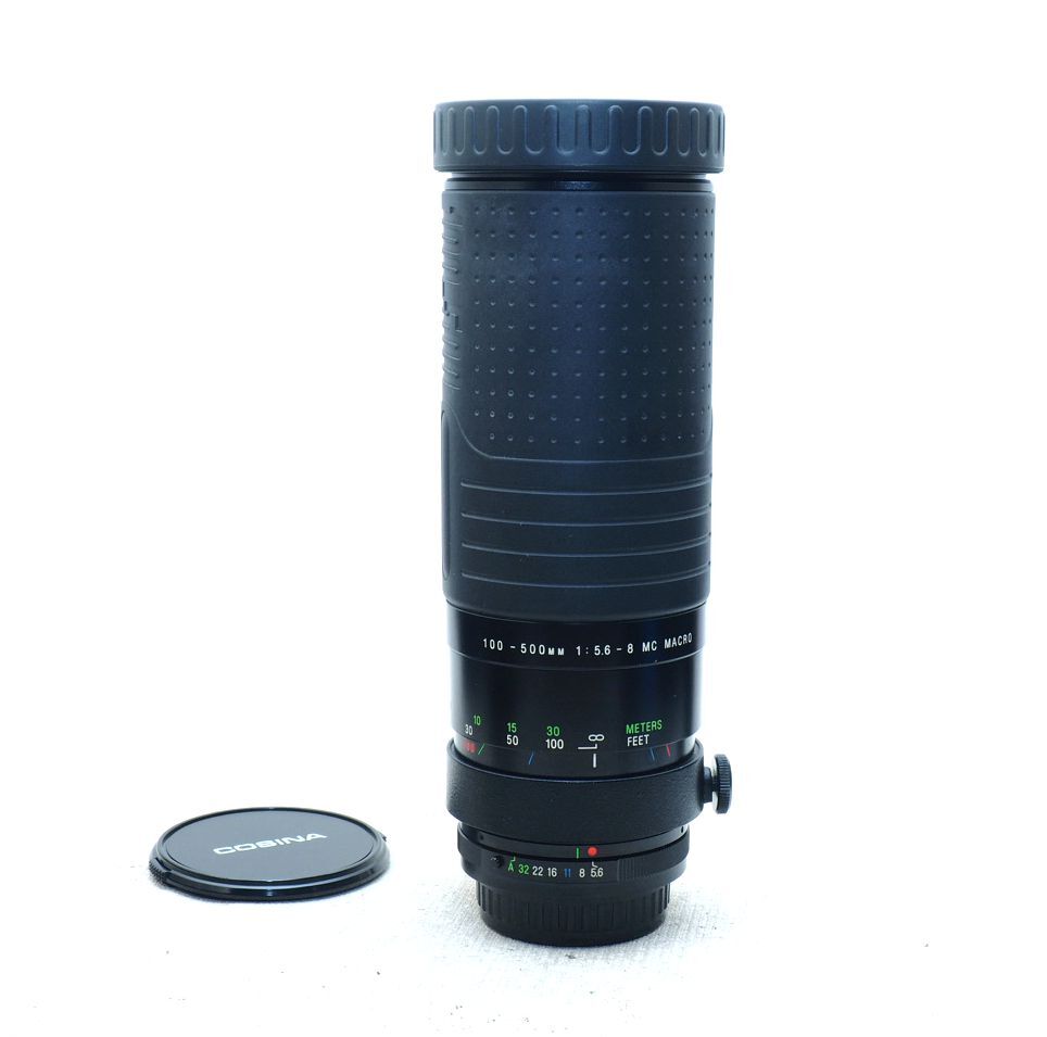 COSINA 100-500㎜Ｆ5.6-8 MC MACRO 望遠ズームレンズ　KAマウント　動作品　現状