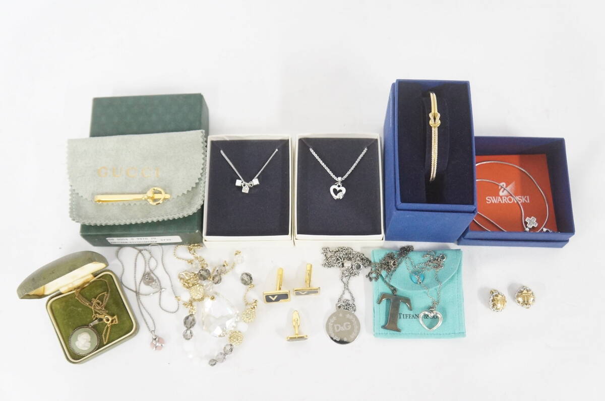 ティファニー グッチ ニナリッチ スワロフスキー D＆G ヴァレンチノ 等 ブランド アクセサリー まとめてセット 4803306011