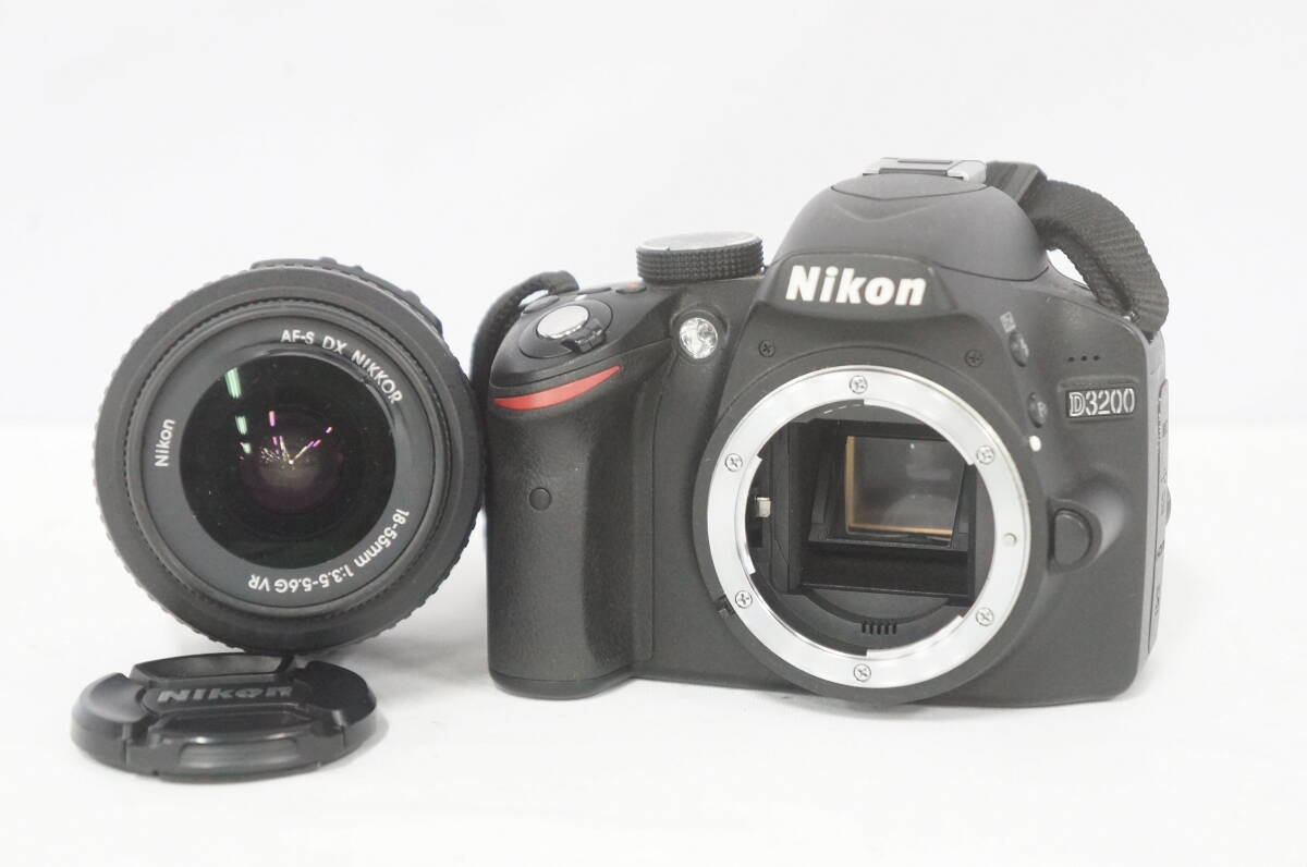 Nikon ニコン D3200 デジタル一眼レフカメラ AF-S NIKKOR DX 18-55mm F3.5-5.6G レンズ 4803306011