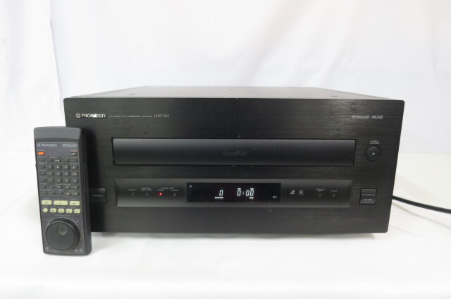 Pioneer HLD-XO LDプレイヤー パイオニア リモコン付き 9703311611
