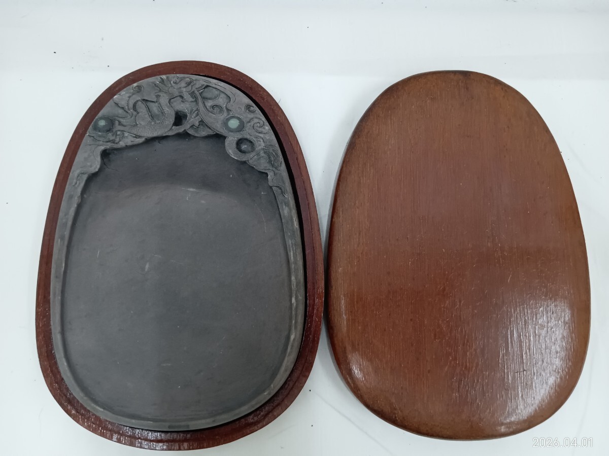 硯 古硯　端渓　端渓硯　 中国　 書道具　　 中国硯　ビンテージ　アンティーク 古美術