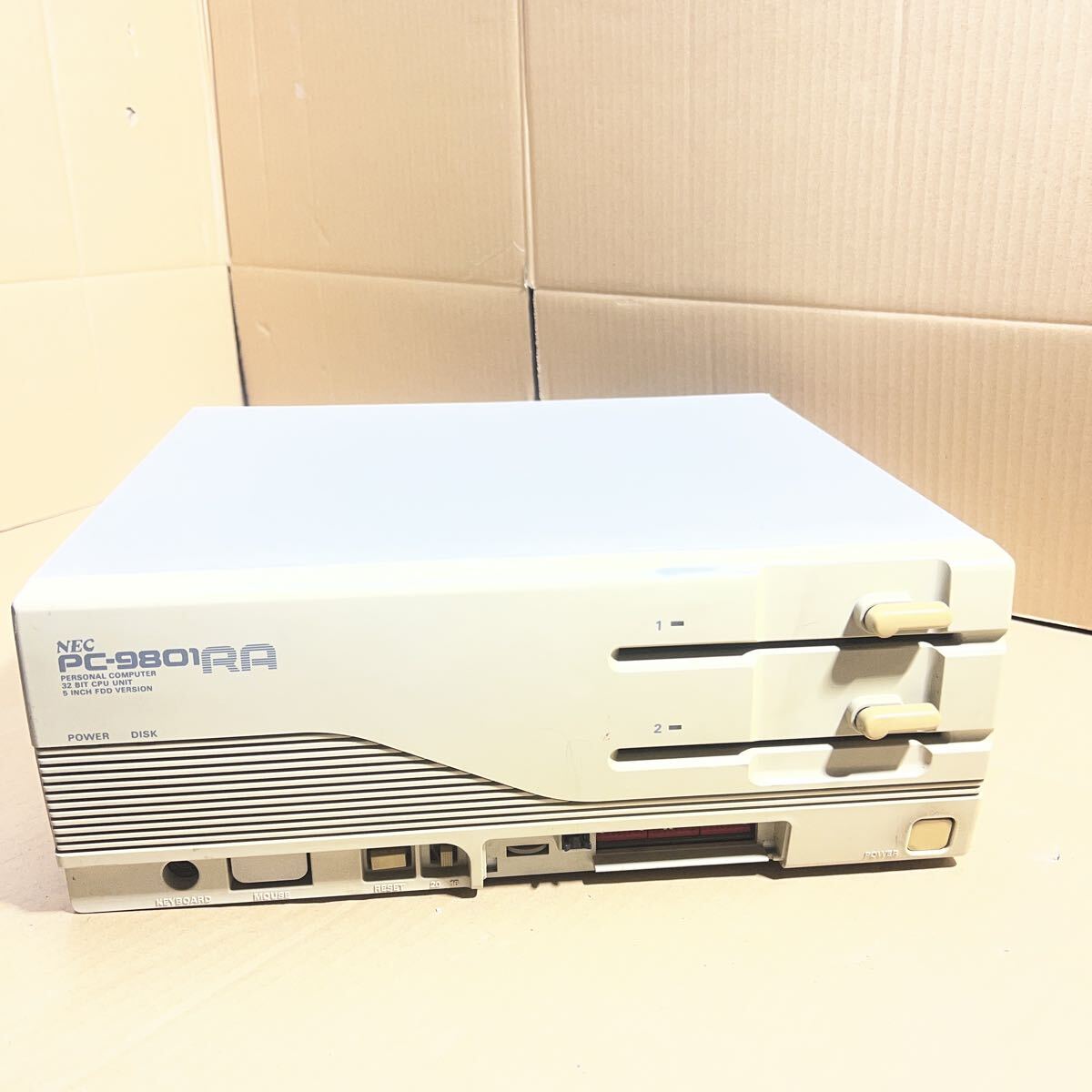  67 ゆうパック着払い発送　中古　NEC PC-9801RA21 旧型PC ジャンク