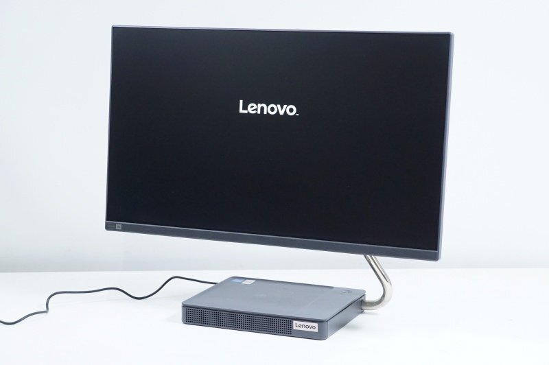 Lenovo モニター一体型デスクトップPC【Core i7-11700T/16GB/1TB+512GB】【OS無し】▲IdeaCentre F0G3 中古