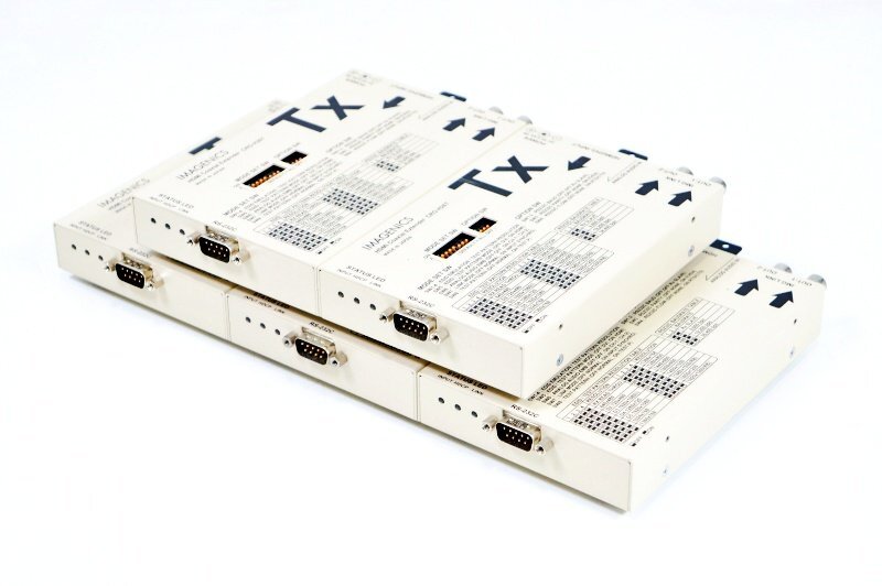 IMAGENICS/イメージニクス 同軸伝送送信器 5台セット▲CRO-H26T TX 中古▲送料無料