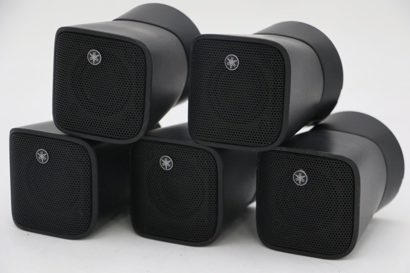 YAMAHA/ヤマハ サーフェスマウントスピーカー 5台セット●VXS1MLB 中古●送料無料