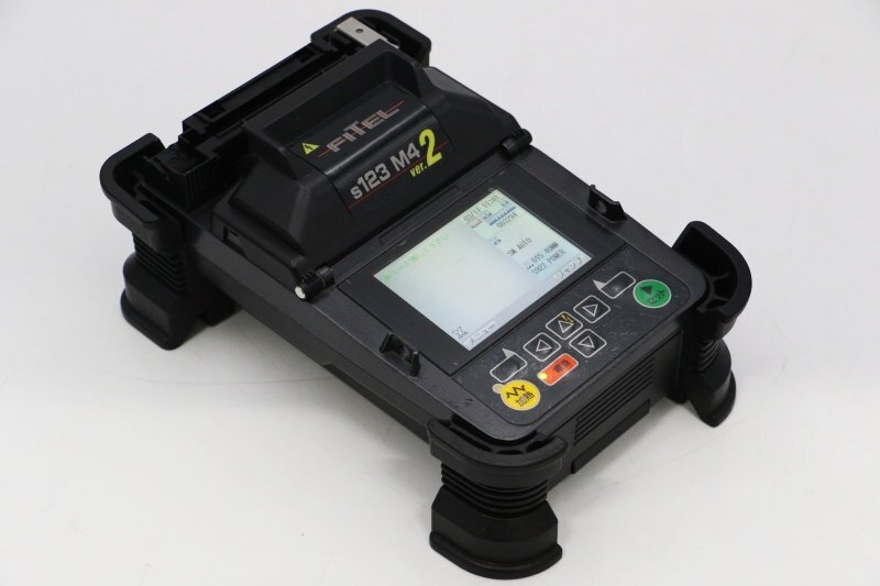 古河電工/FURUKAWA 小型光ファイバ融着接続機 FITEL 総放電数8916回●S123M4 Ver.2 中古●送料無料