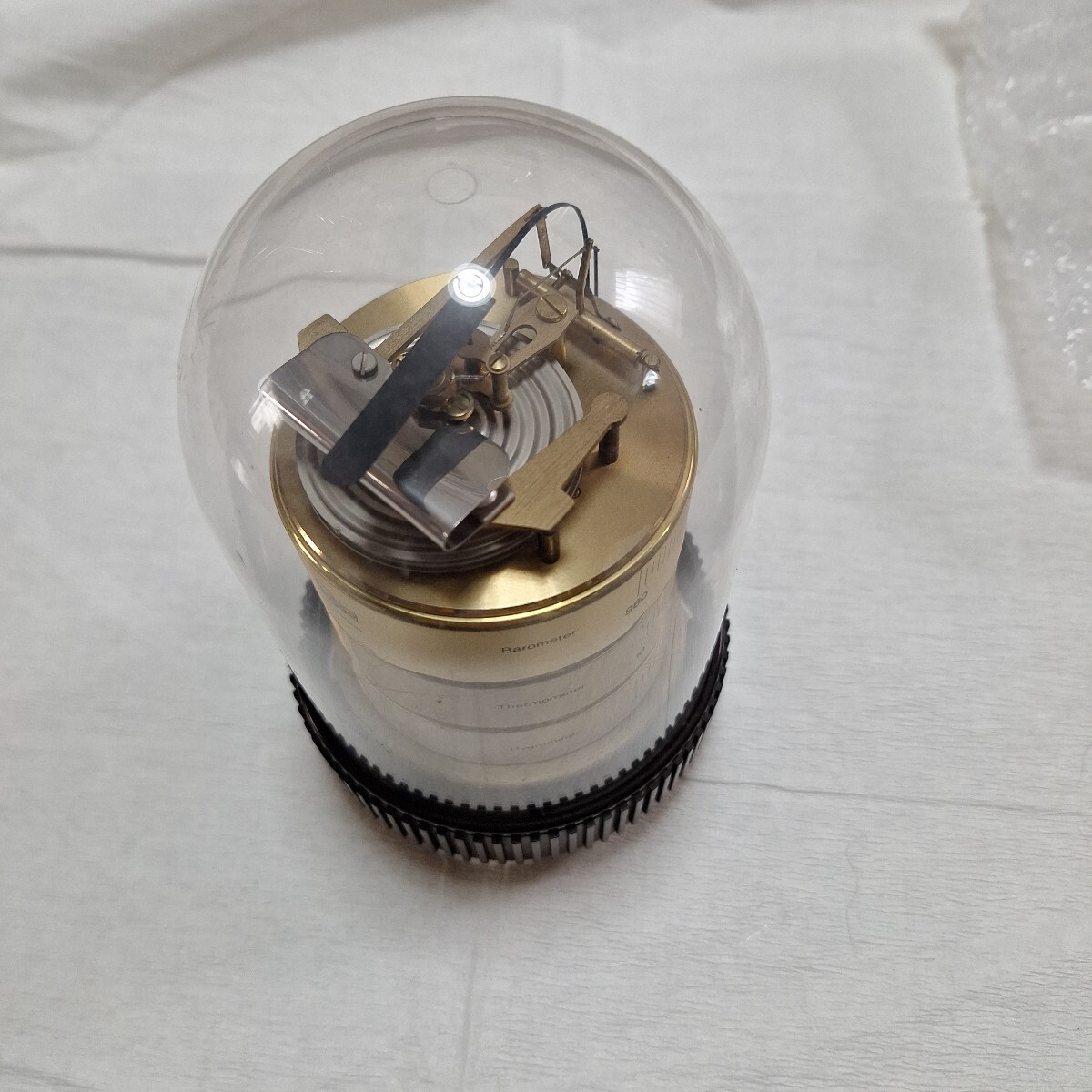 BARIGO バリゴ 温湿気圧計 ドイツ製 ドーム型 ゴールド ヴィンテージ