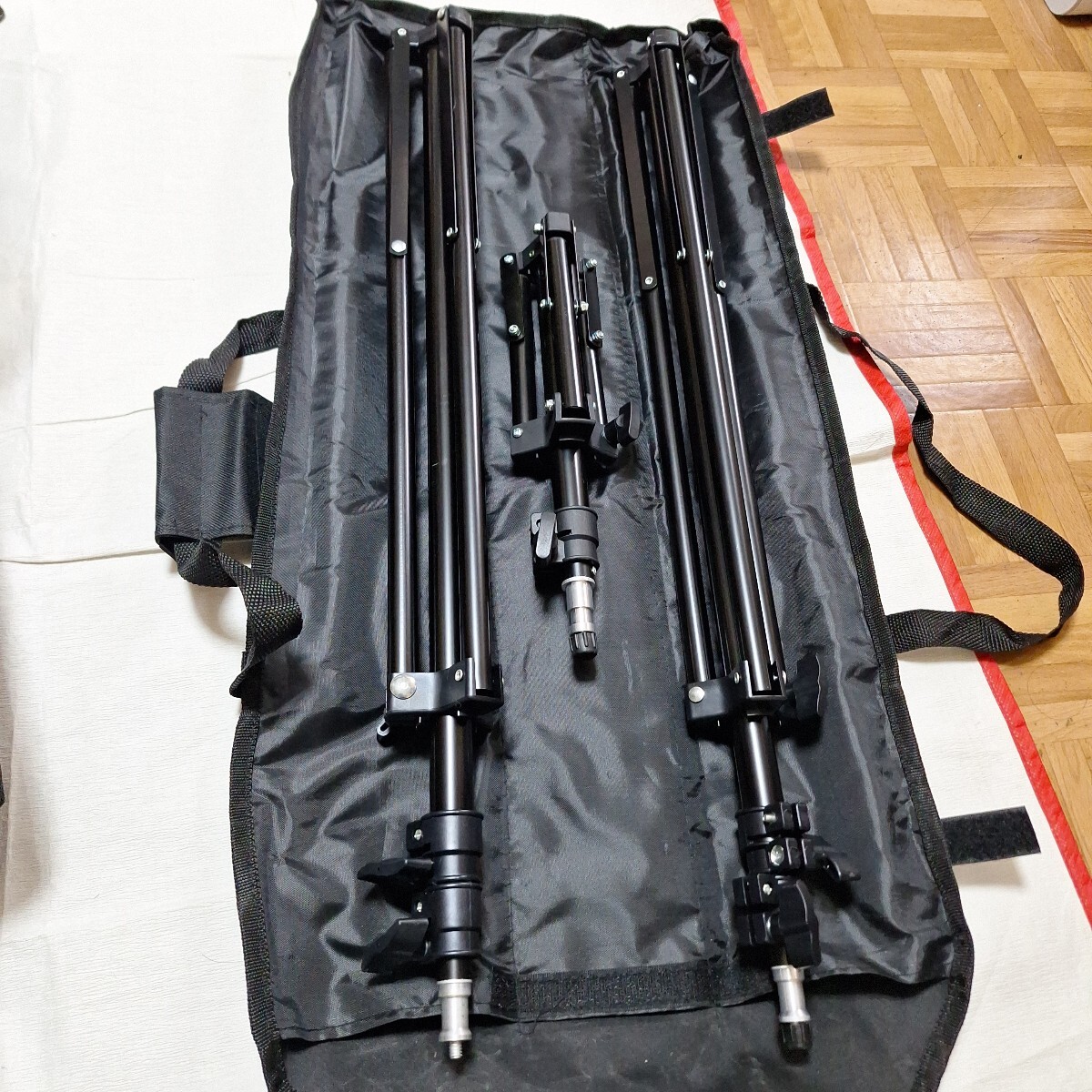 カメラ三脚　3本セット　ケース付き