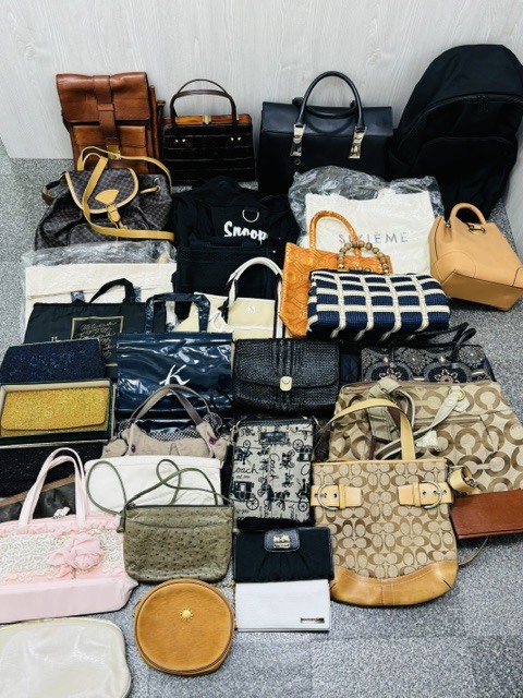 UWA(14747-14919)COACH　Nina Ricci　キタムラ　カルバンクライン他　ノーブランド　バッグ大量おまとめ