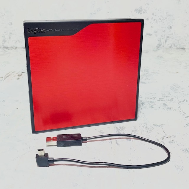 121//Logitec LDR-PME8U2LRD 外付け ドライブ 動作品