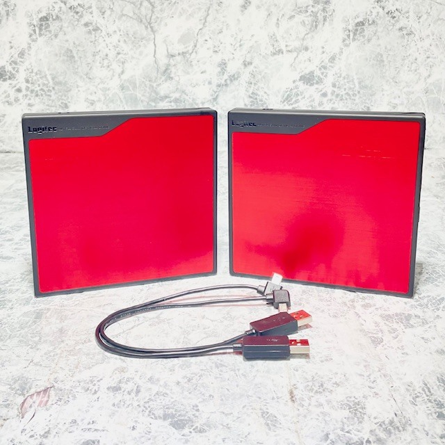 126//Logitec LDR-PME8U2LRD 外付け ドライブ 2個セット 動作品