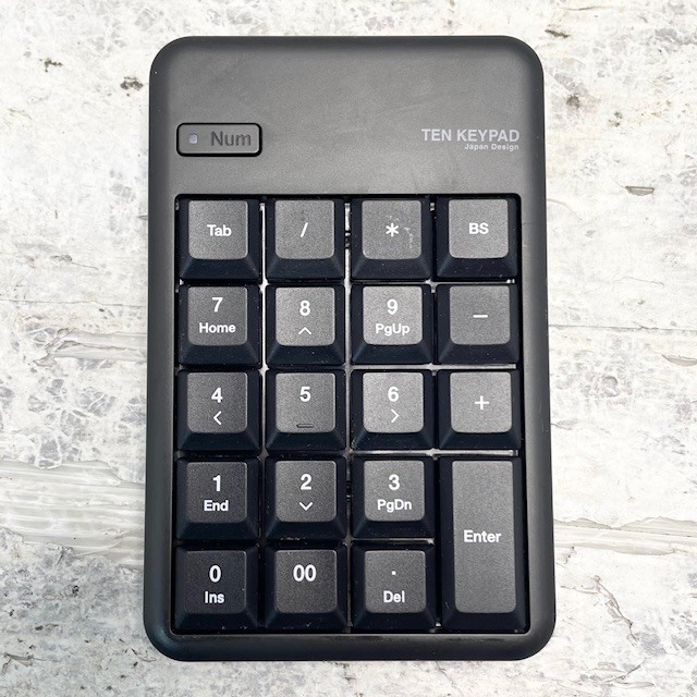 253//エレコム テンキー Bluetooth TK-TBM016 動作品
