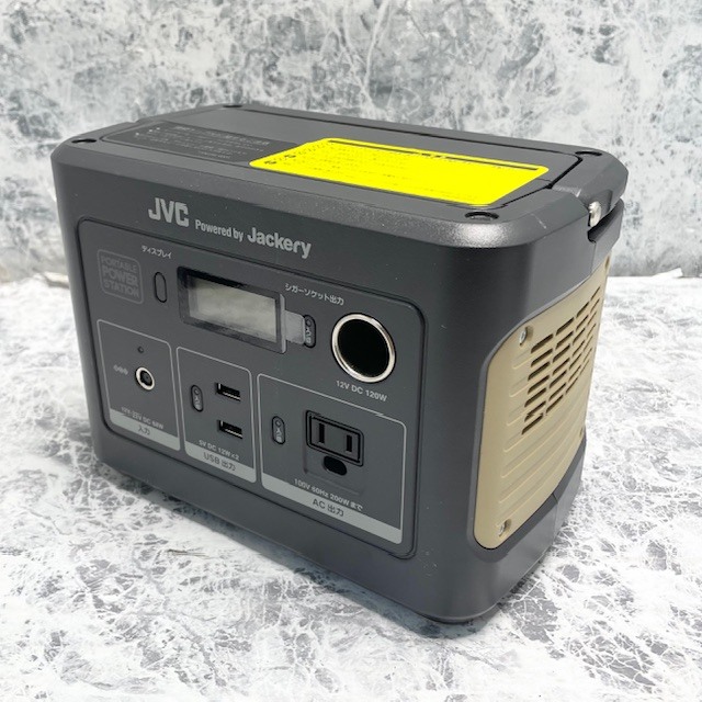 480//JVC Victorポータブル電源 BN-RB37 動作品