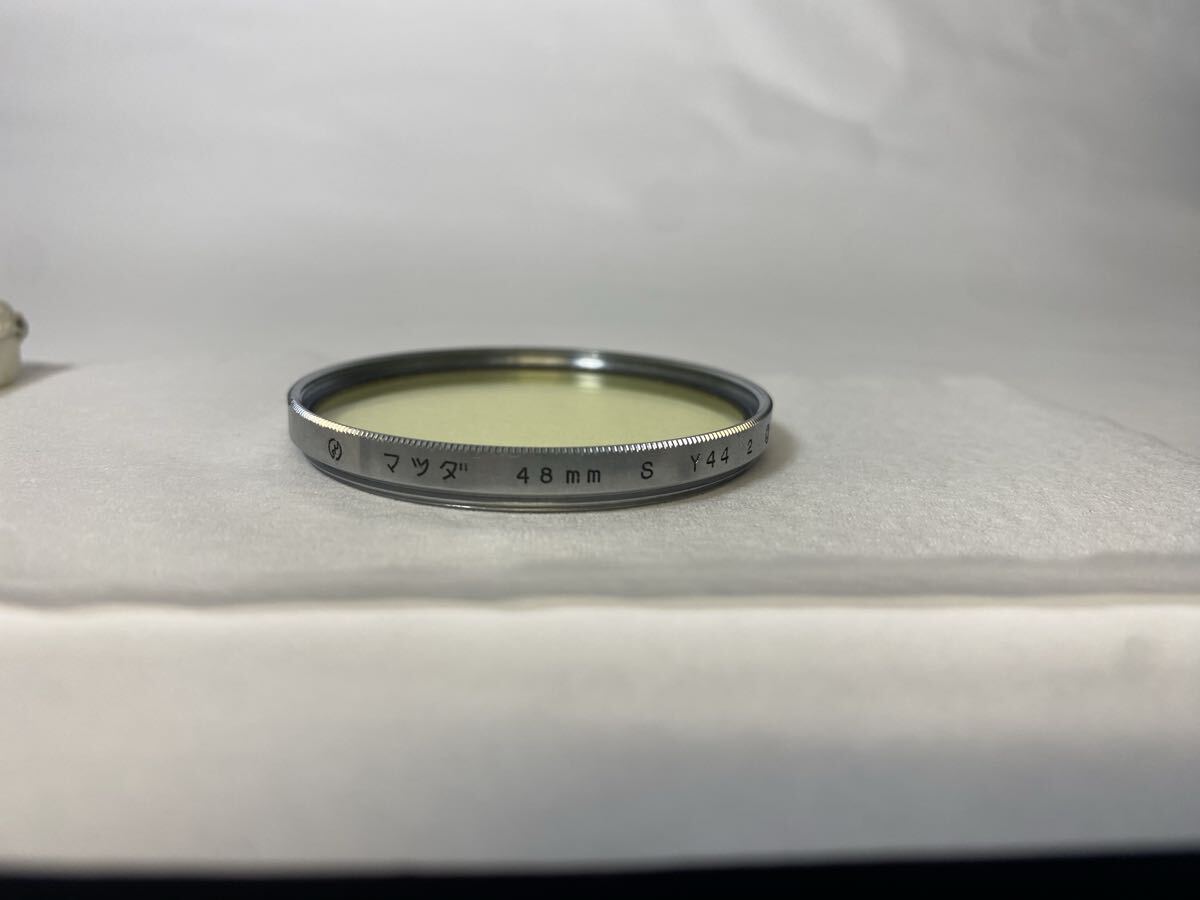 美品！マツダ 48mm S　Y44 2　銀枠フィルター