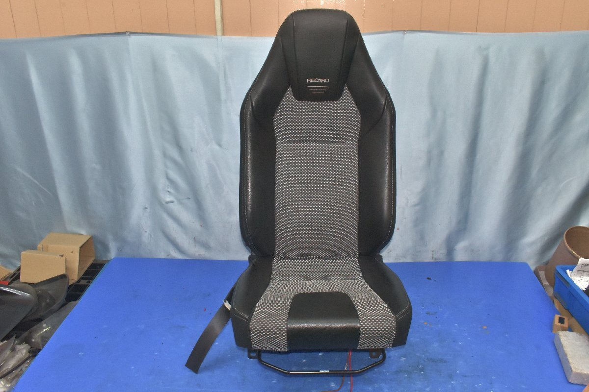 ▲発送不可▲取りに来られる方限定▲手渡し レカロ LX-F セミバケットシート ハーフレザー シートヒーター シートレール RB3　*1F