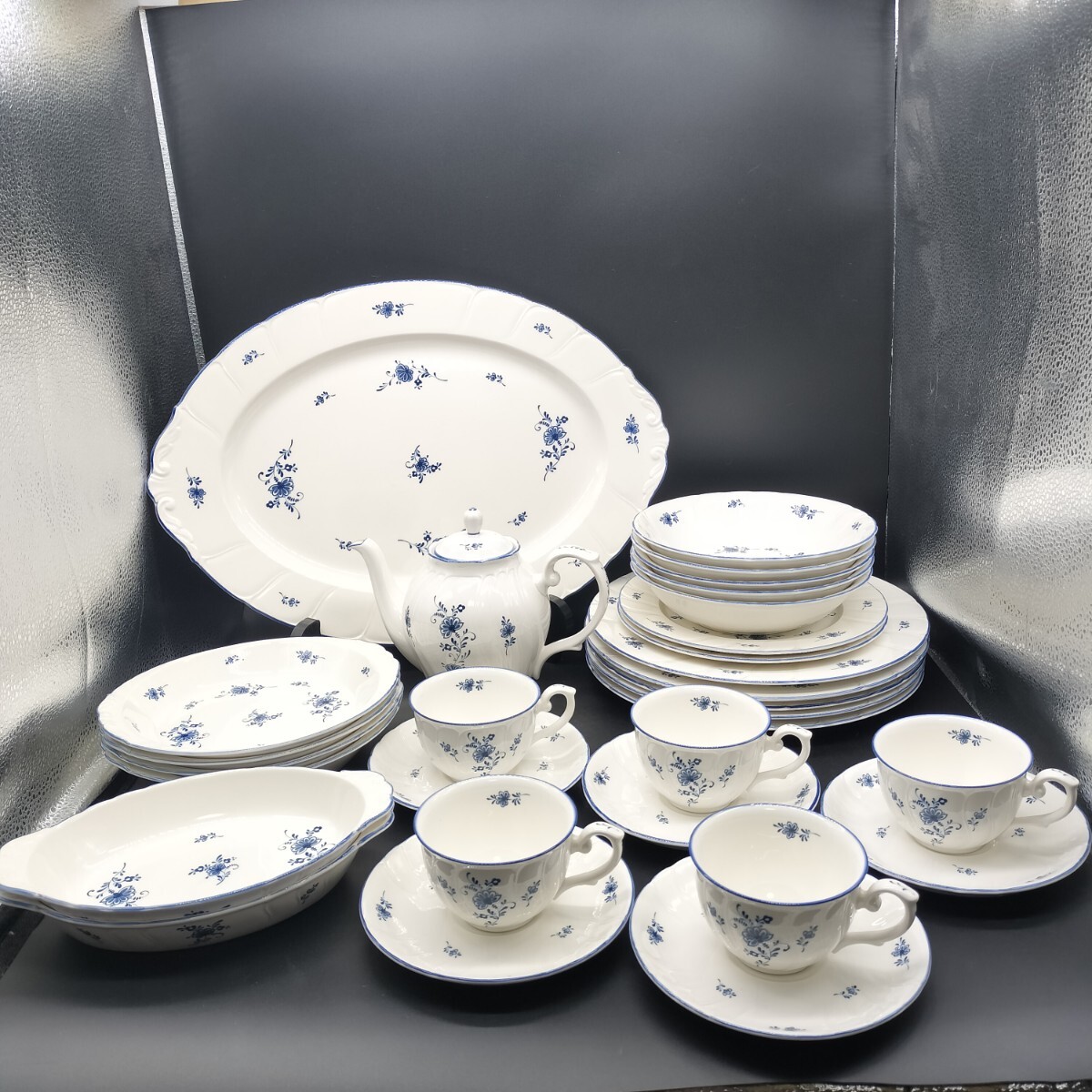 大量 30点 Noritake ノリタケ クラフトーン カップ ソーサー プレート ティーポット 大皿 洋食器 ル1-2