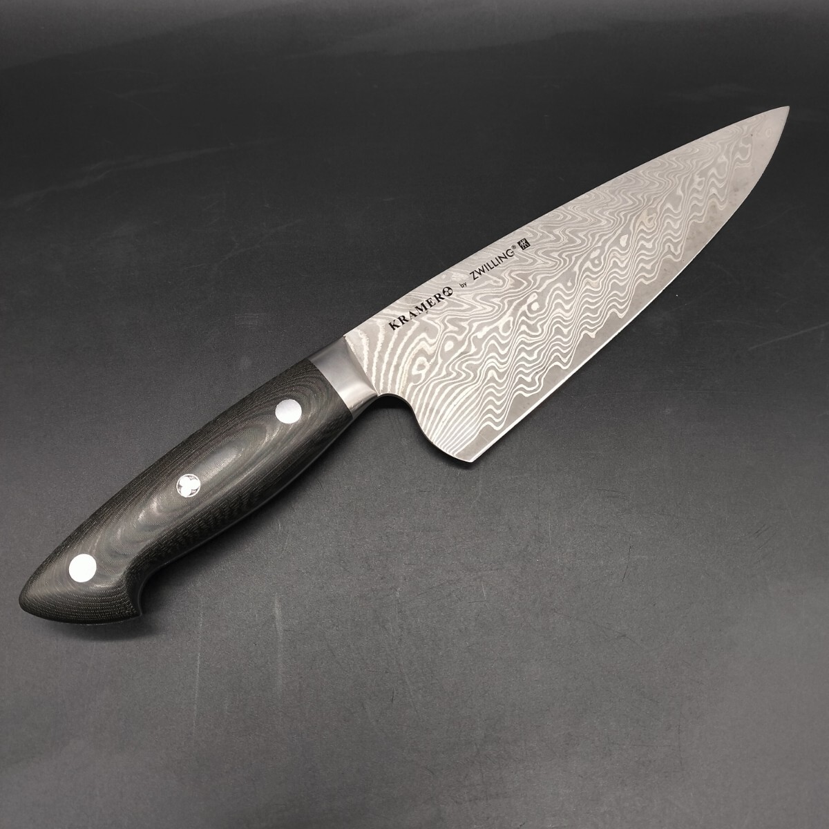 刃渡り20cm ツヴィリング J.A. ヘンケルス Zwilling ダマスカス ボブ・クレーマー シェフナイフ 牛刀 洋包丁 包丁 34891-200 DA-24
