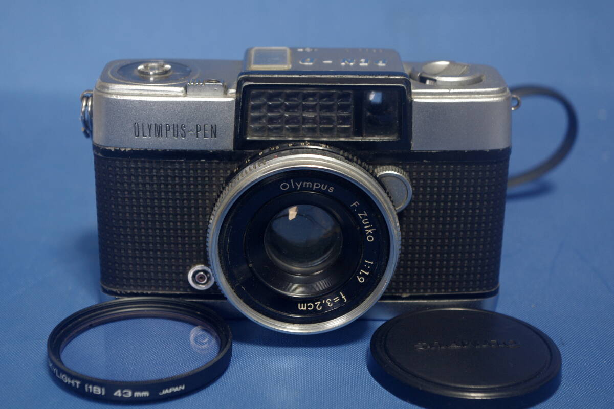 ★☆オリンパス　OLYMPUS　PEN-D 　セレン電池搭載ハーフカメラ　露出計OK　動作確認　☆★