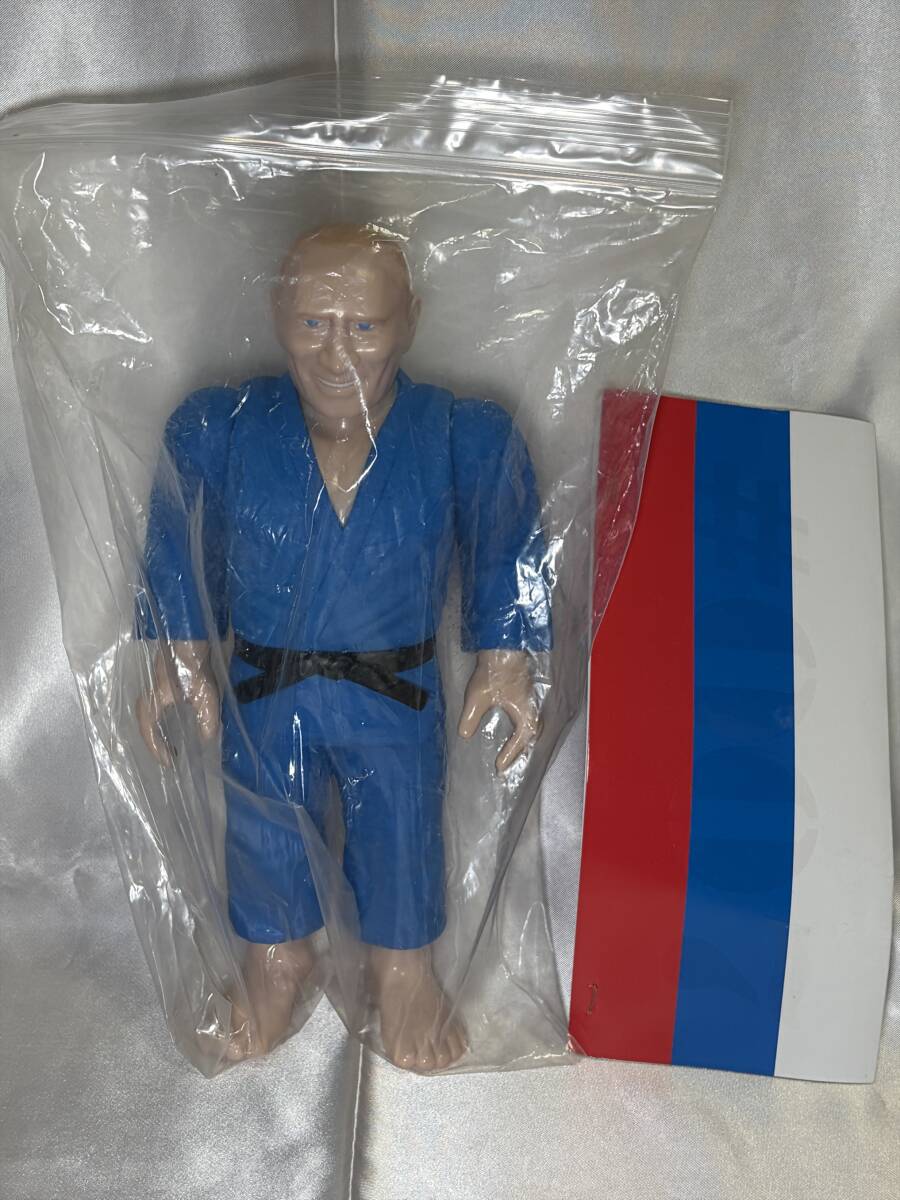 WANDERLUS TOYS ロシア人 柔道着 青 ソフビ フィギュア プーチン ワンフェス WF