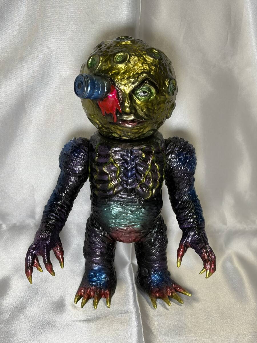 スカルヘッドバット ムーンX メタリック ソフビ フィギュア マーミット ターゲットアース ムーンナイトアルファ SKULL HEAD BUTT MARMIT