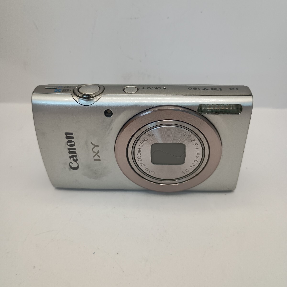 4920 【動作確認済】1円スタート Canon IXY180 コンパクトデジタルカメラ シルバー