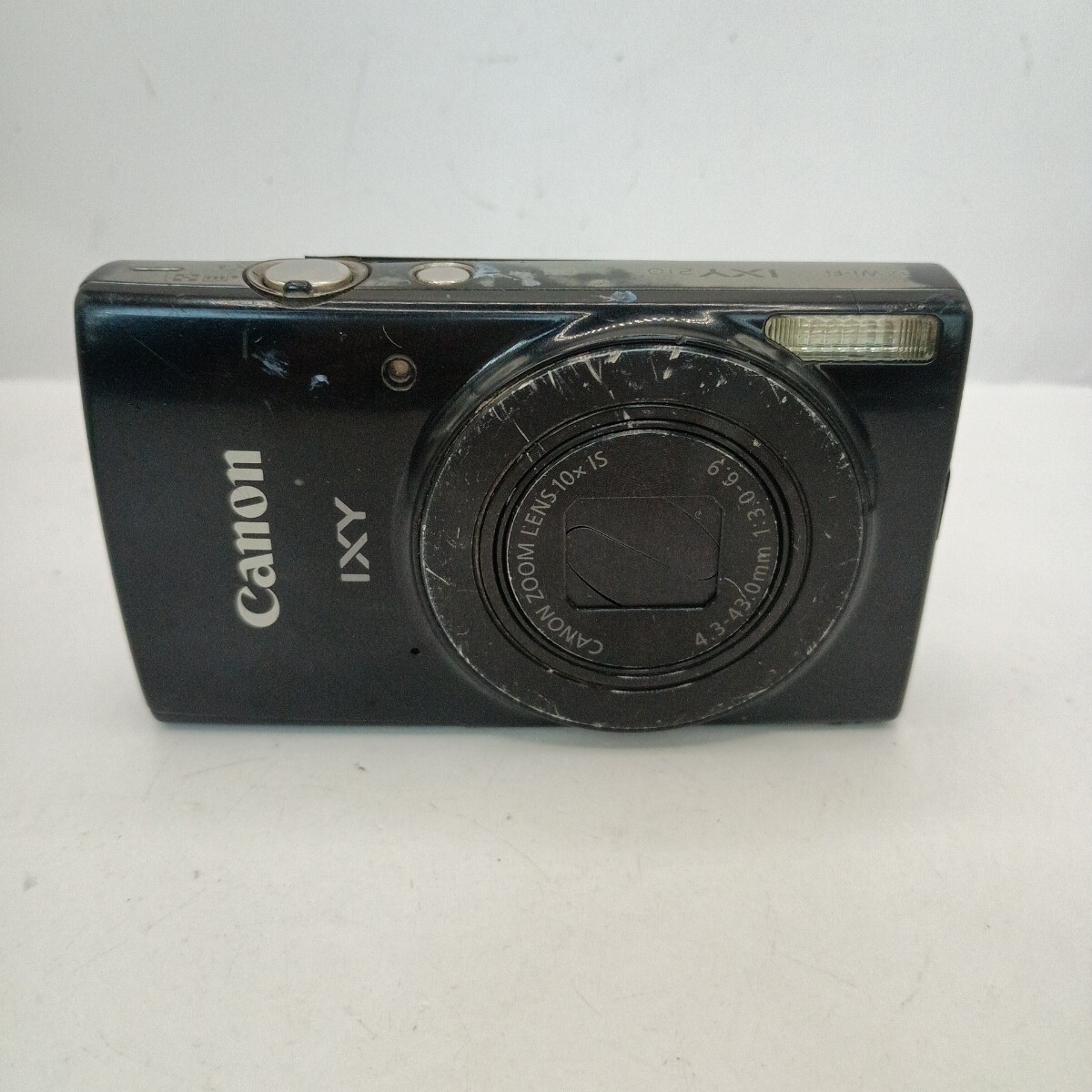5044 【動作確認済】1円スタート Canon IXY 210 コンパクトデジタルカメラ ブラック