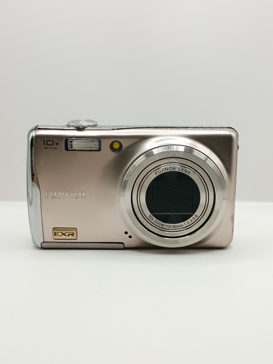 4925 【動作未確認】1円スタート FUJIFILM FinePix F80 EXR シルバー コンパクトデジタルカメラ