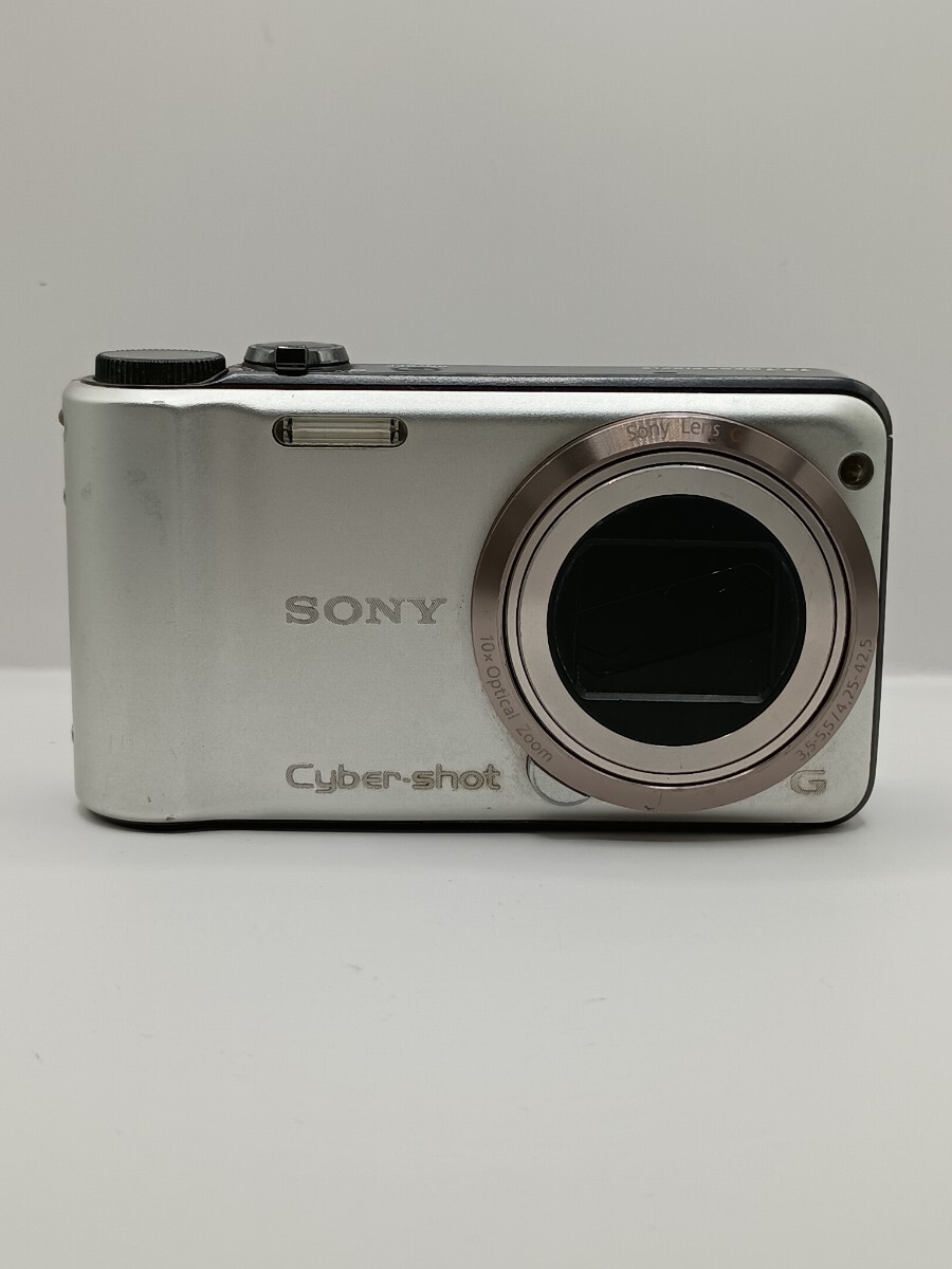4930 【動作未確認】1円スタート SONY Cyber-shot DSC-H55 シルバー コンパクトデジタルカメラ