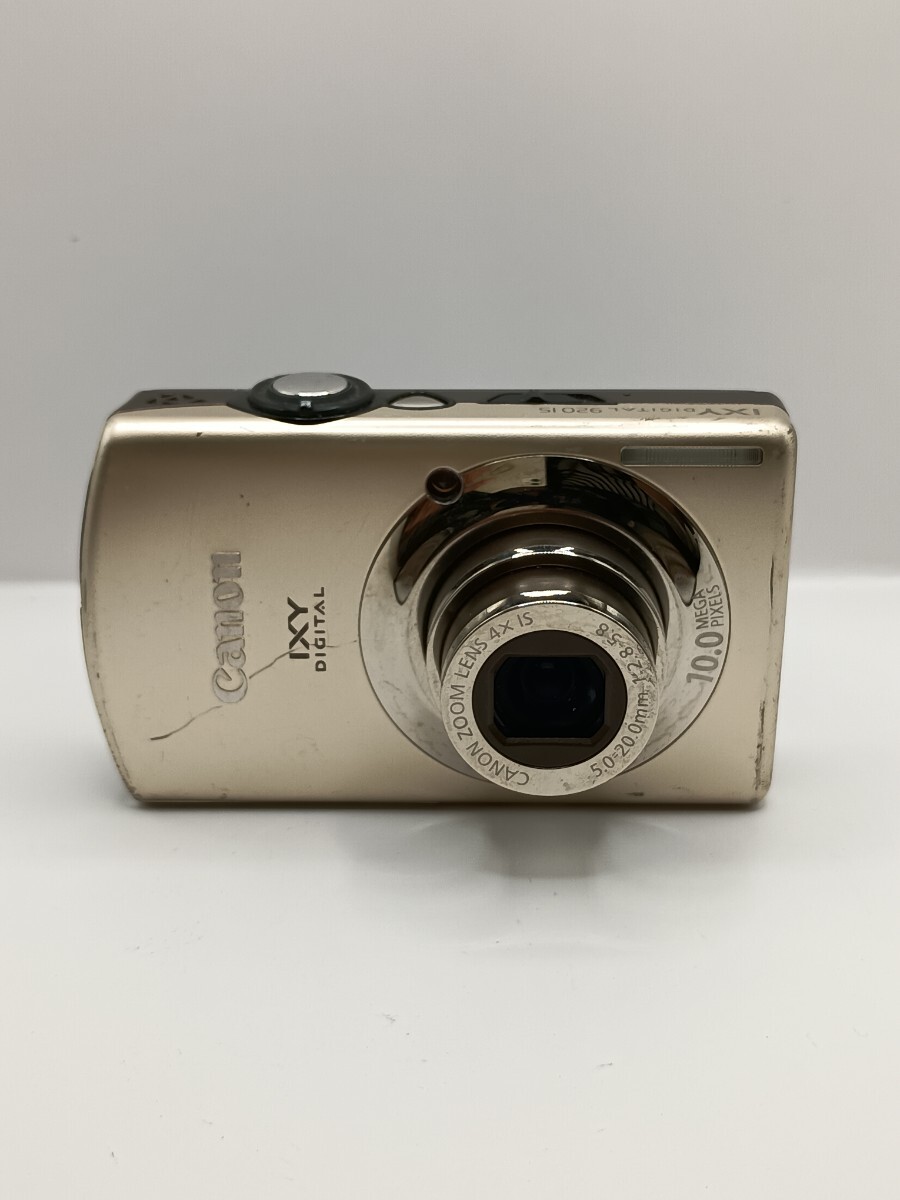 4900 【動作確認済】1円スタート Canon IXY DIGITAL PC1308 ゴールド コンパクトデジタルカメラ