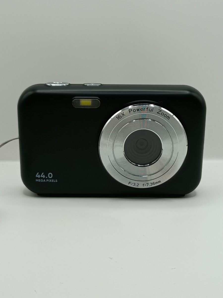 4883 【動作確認済み】1円スタート DC406 ブラック コンパクトデジタルカメラ