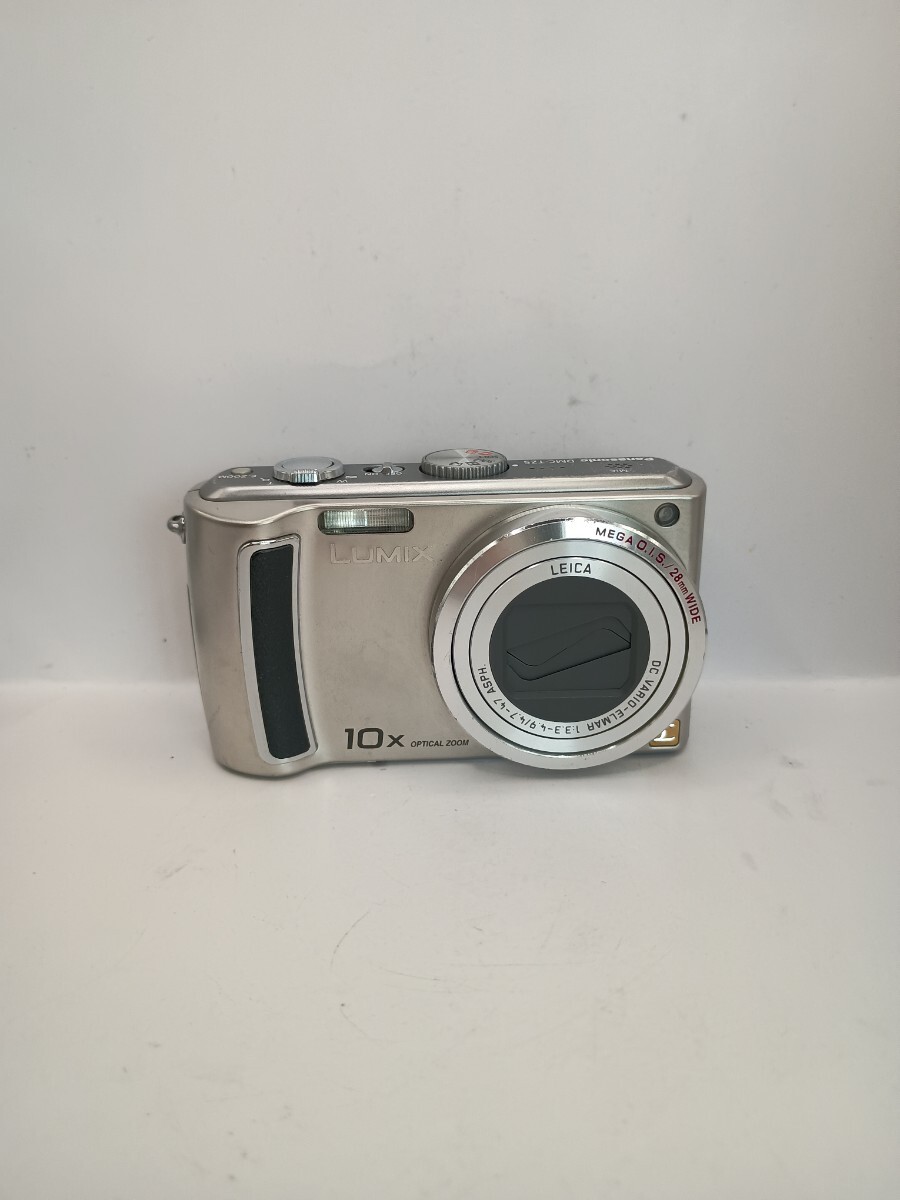 4867【動作確認済み】1円スタート LUMIX Panasonic DMC-TZ5 シルバー コンパクトデジタルカメラ パナソニック ルミックス