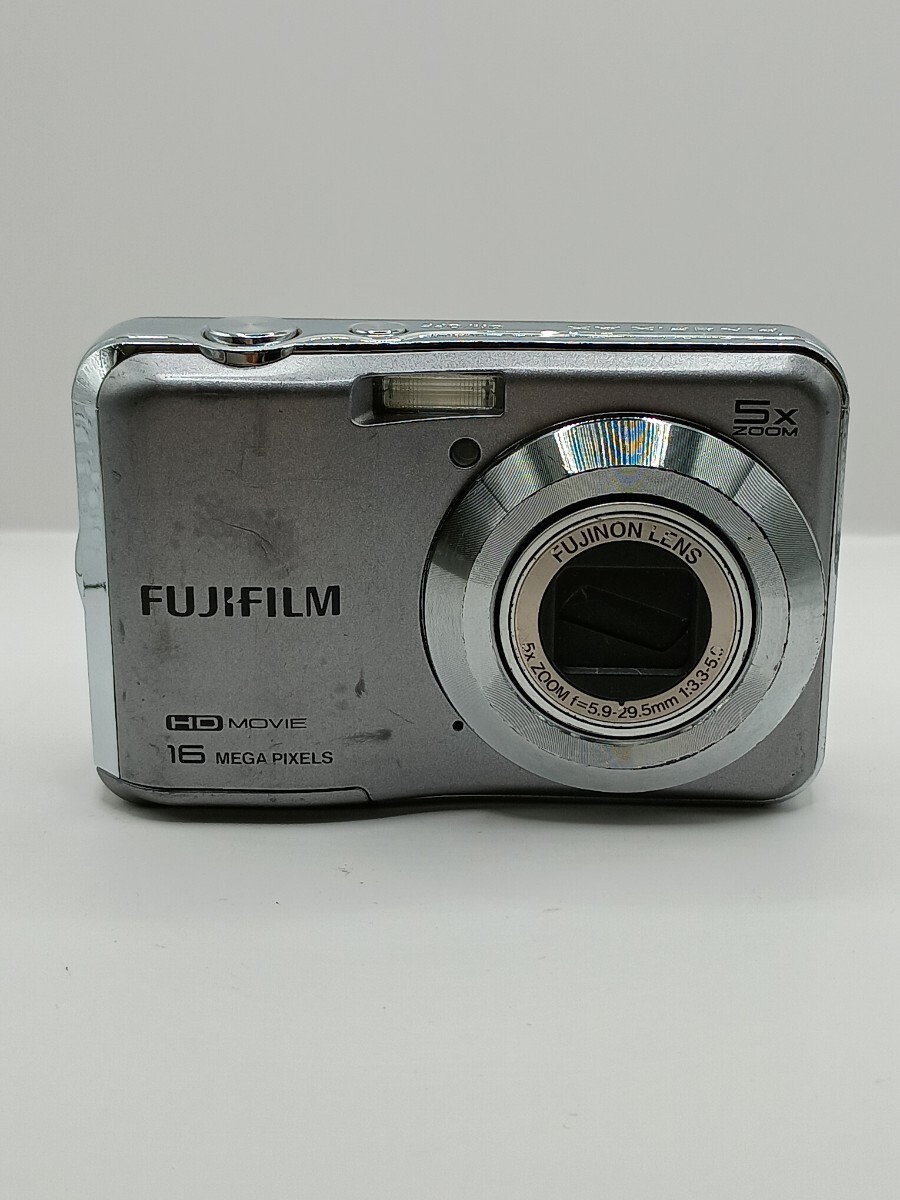 4939 【動作未確認】1円スタート FUJIFILM FinePix AX660 シルバー コンパクトデジタルカメラ