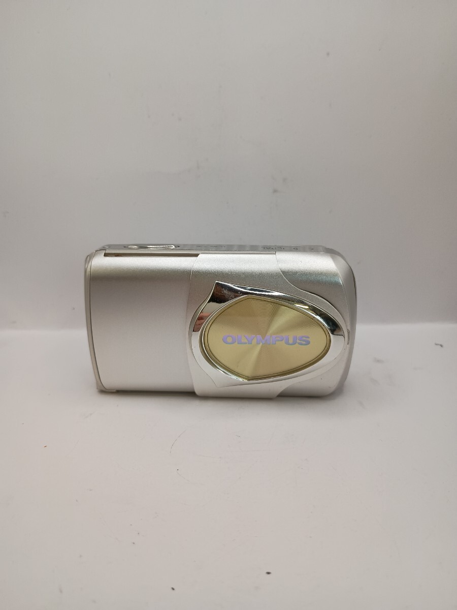 4964【動作確認済み】1円スタート OLYMPUS μ-25 DIGITAL コンパクトデジタルカメラ デジタルカメラ オリンパス ミュー シルバー デジカメ