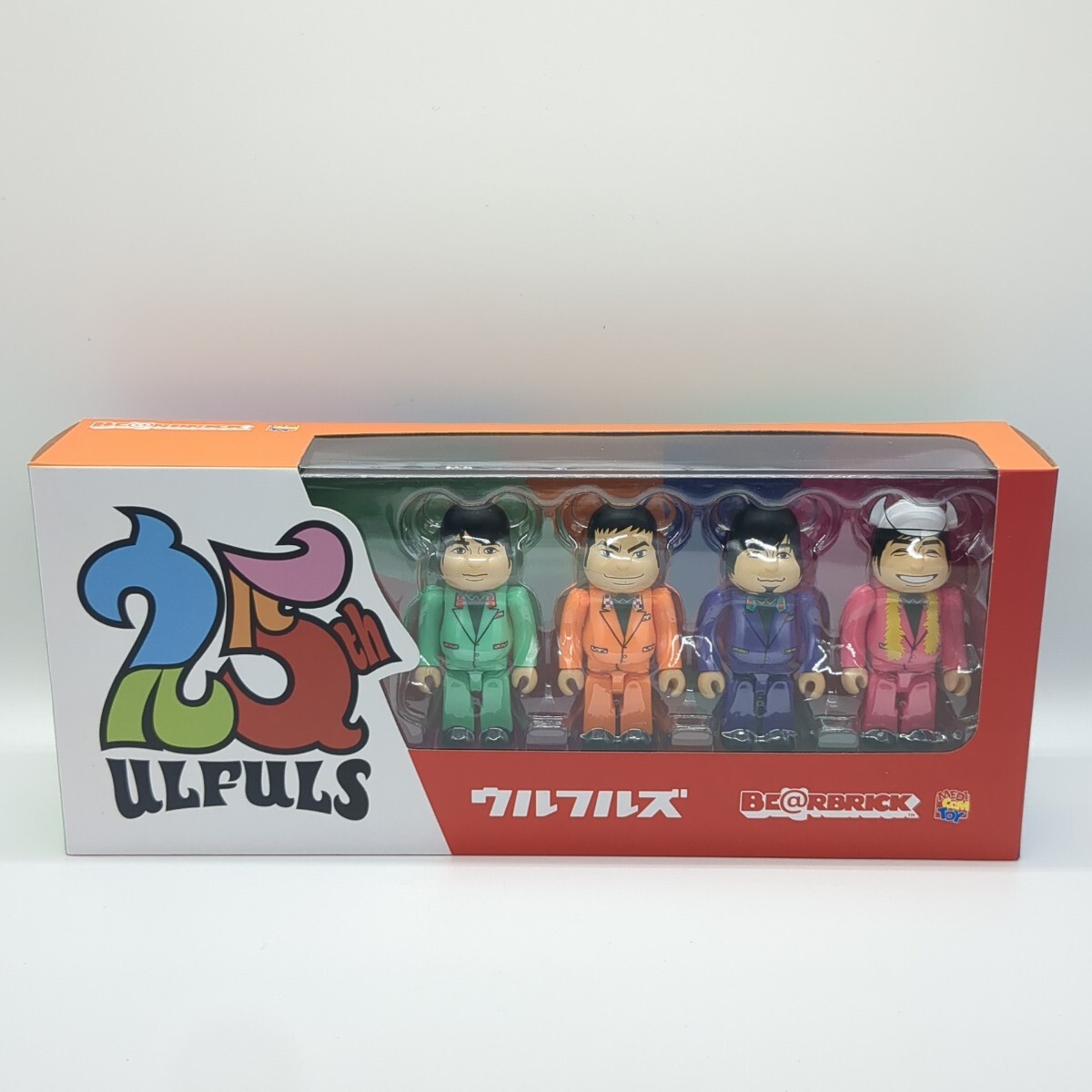 未開封品 BE@RBRICK ウルフルズ 100％ セット ベアブリック ULFULS 25th 25周年記念 MEDICOM TOY メディコム・トイ