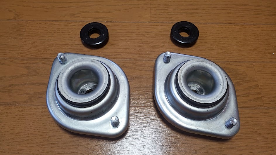 エブリィ DA17V DA17W アッパーマウント ベアリング セット フロント左右 NV100 クリッパー DS17 ミニキャブ H27.2～H29.5