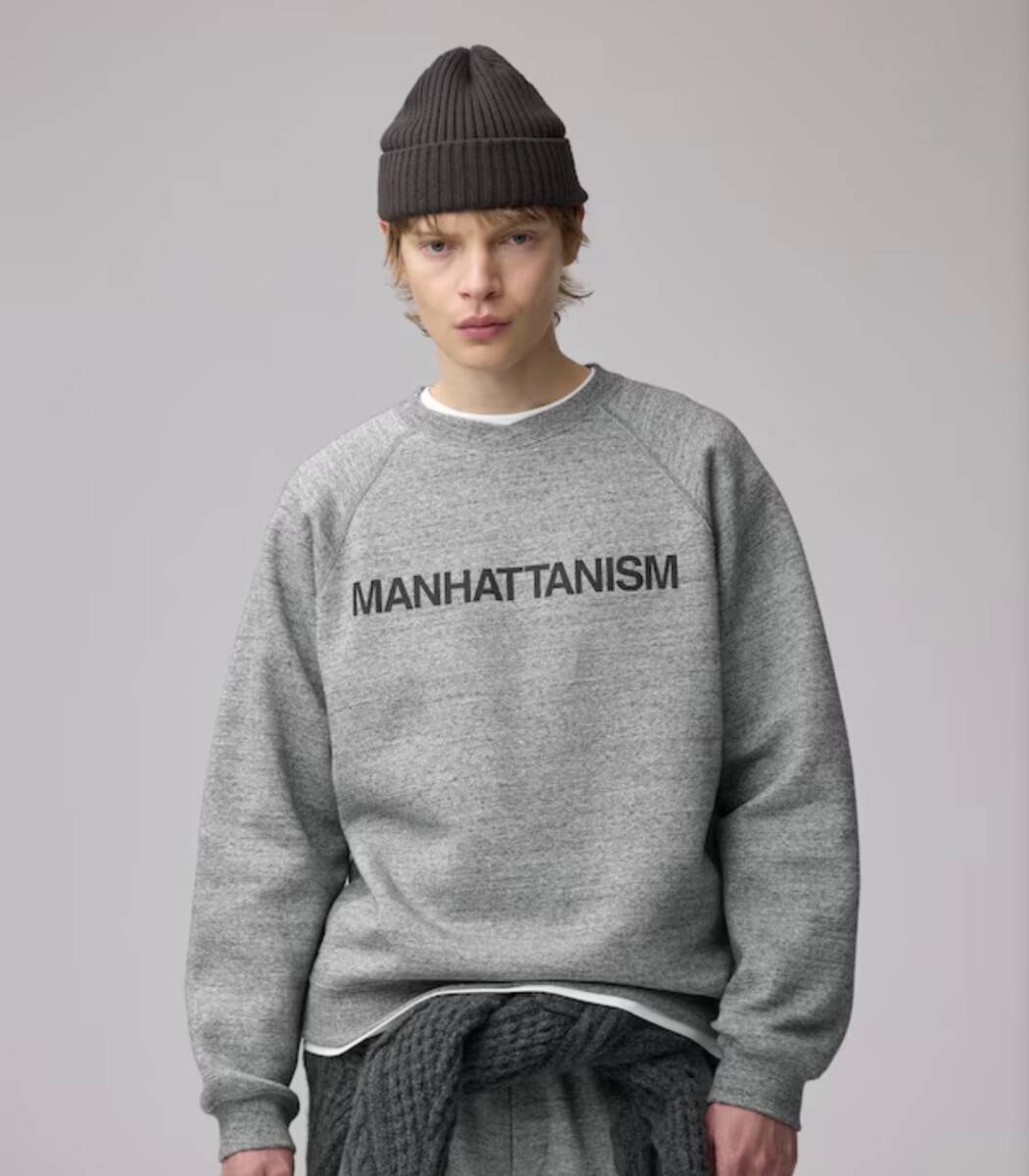 新品　GU×ENGINEERED GARMENTS エンジニアードガーメンツ ヘビーウェイトスウェットプルオーバー★Lサイズ　