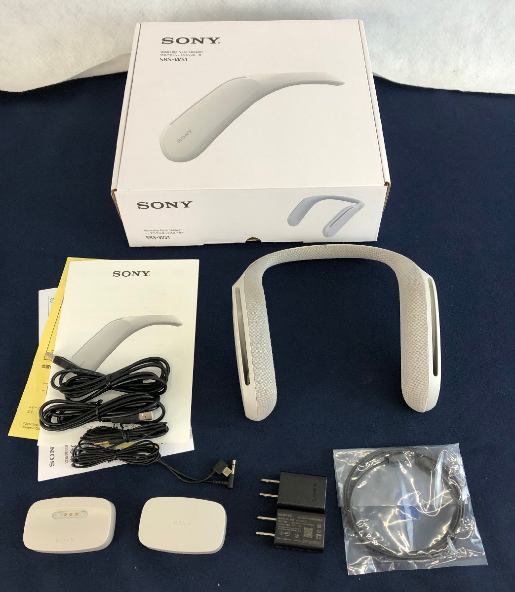★中古品★ ウェアラブルネックスピーカー SRS-WS1 ソニー