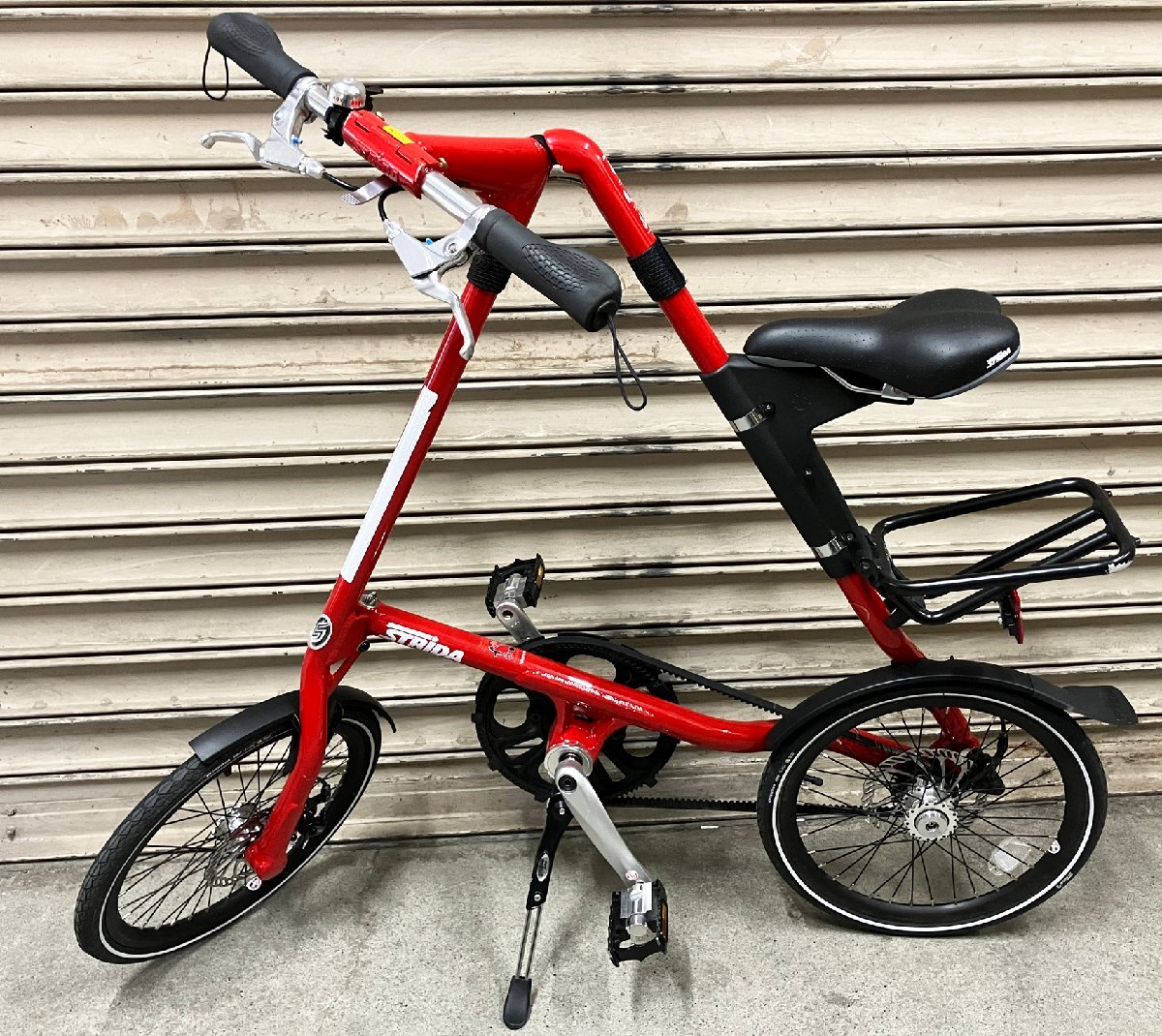 ★中古品★折り畳み自転車 STRAIDA