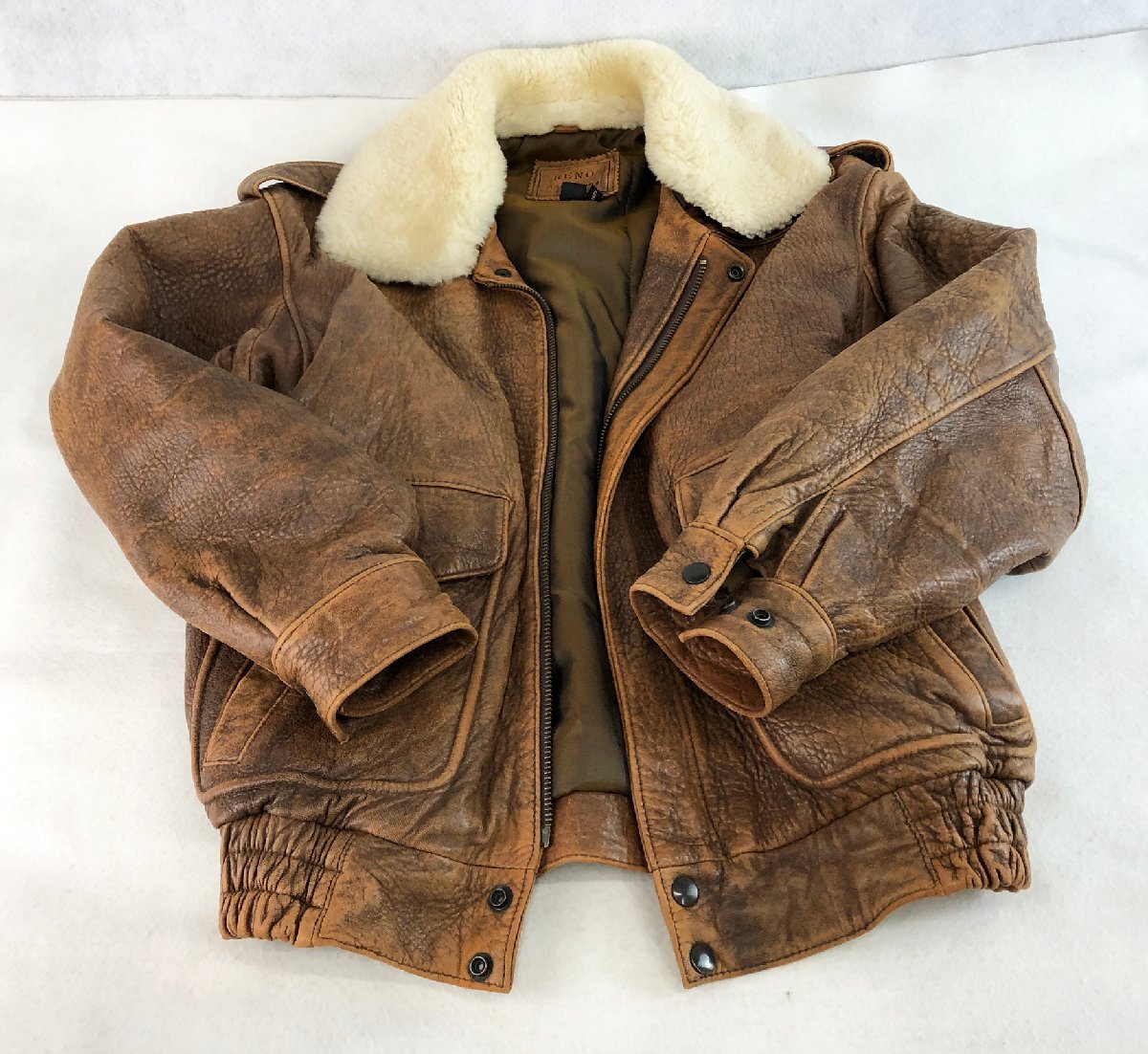 ★中古品★フライトジャケット Mサイズ RENO